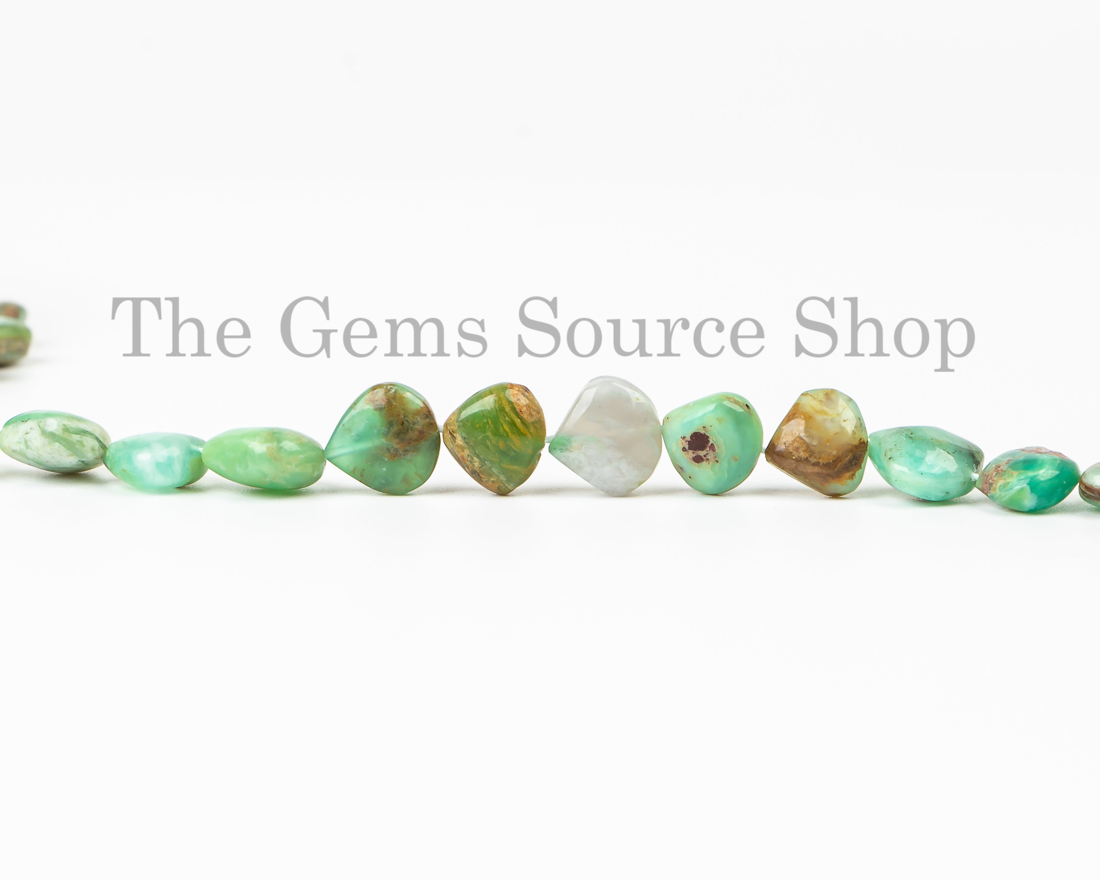 Peru Opal Smooth Heart Shape Beads, Plain Peru Opal Beads, Wholesale Beads