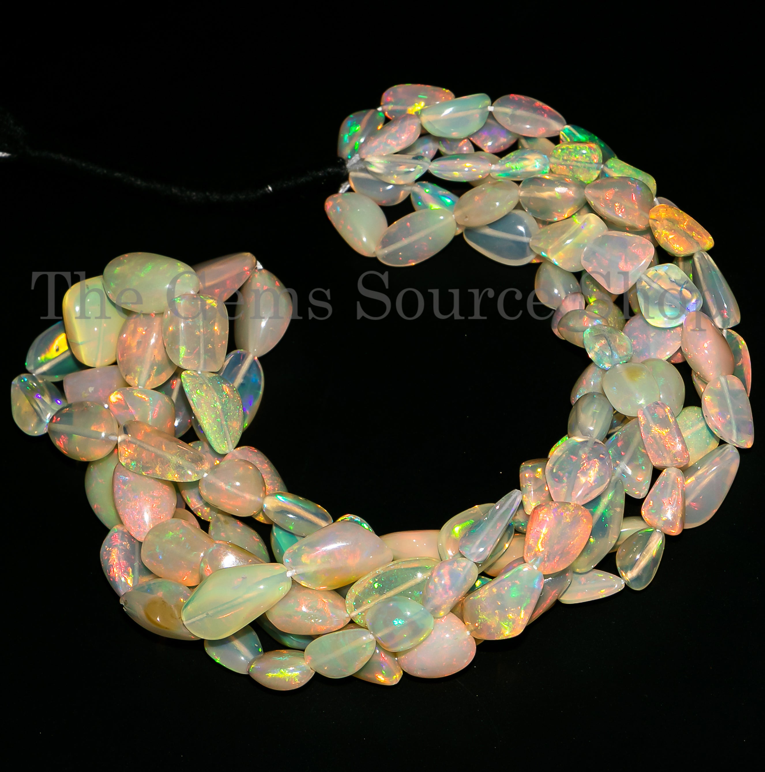 Ethiopian Opal Smooth Nugget Beads, Plain Opal Nugget Opal Beads, Wholesale Gemstone Beads