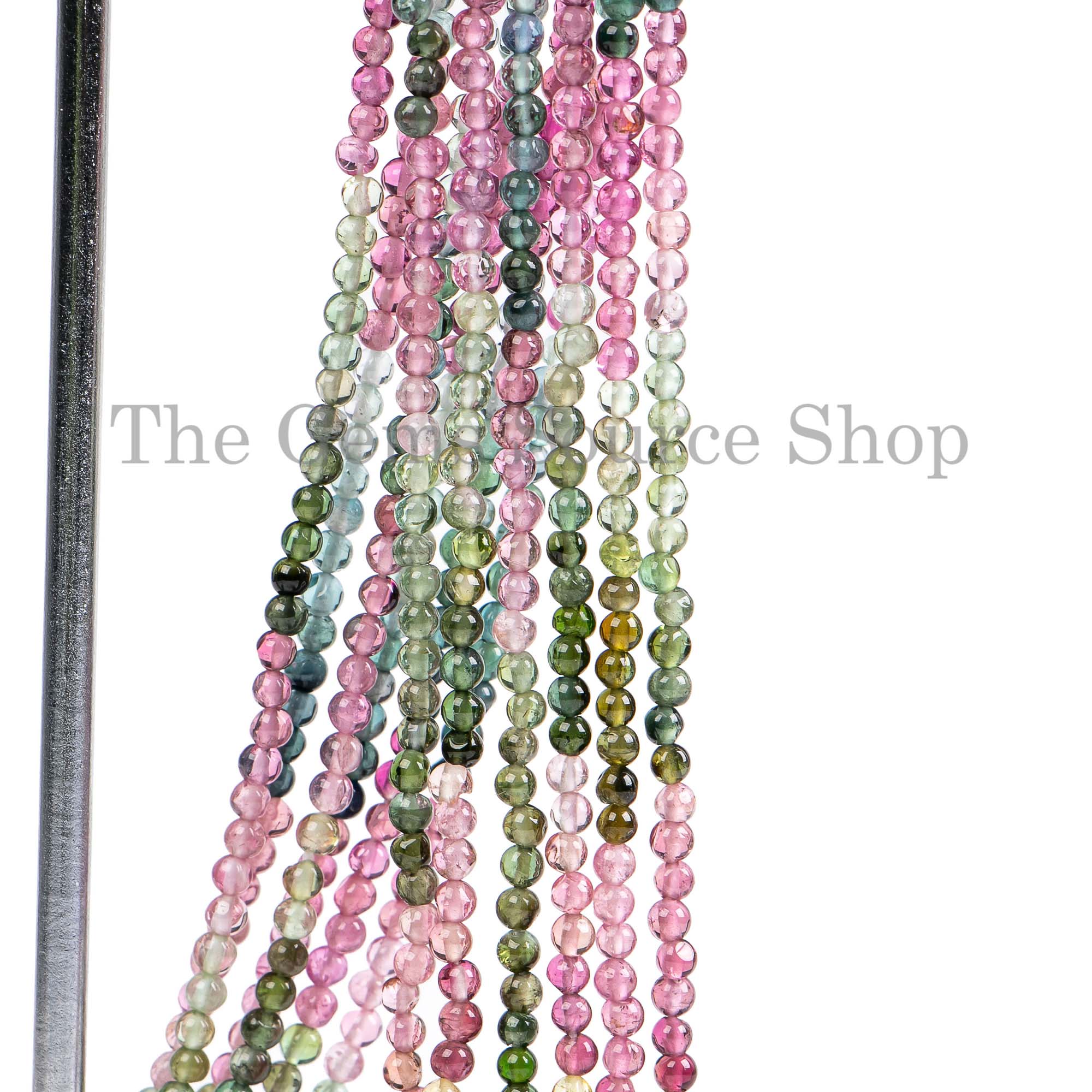 Multi Tourmaline Beads, Tourmaline smooth Beads, Tourmaline Plain Rondelle Beads, Tourmaline Gemstone