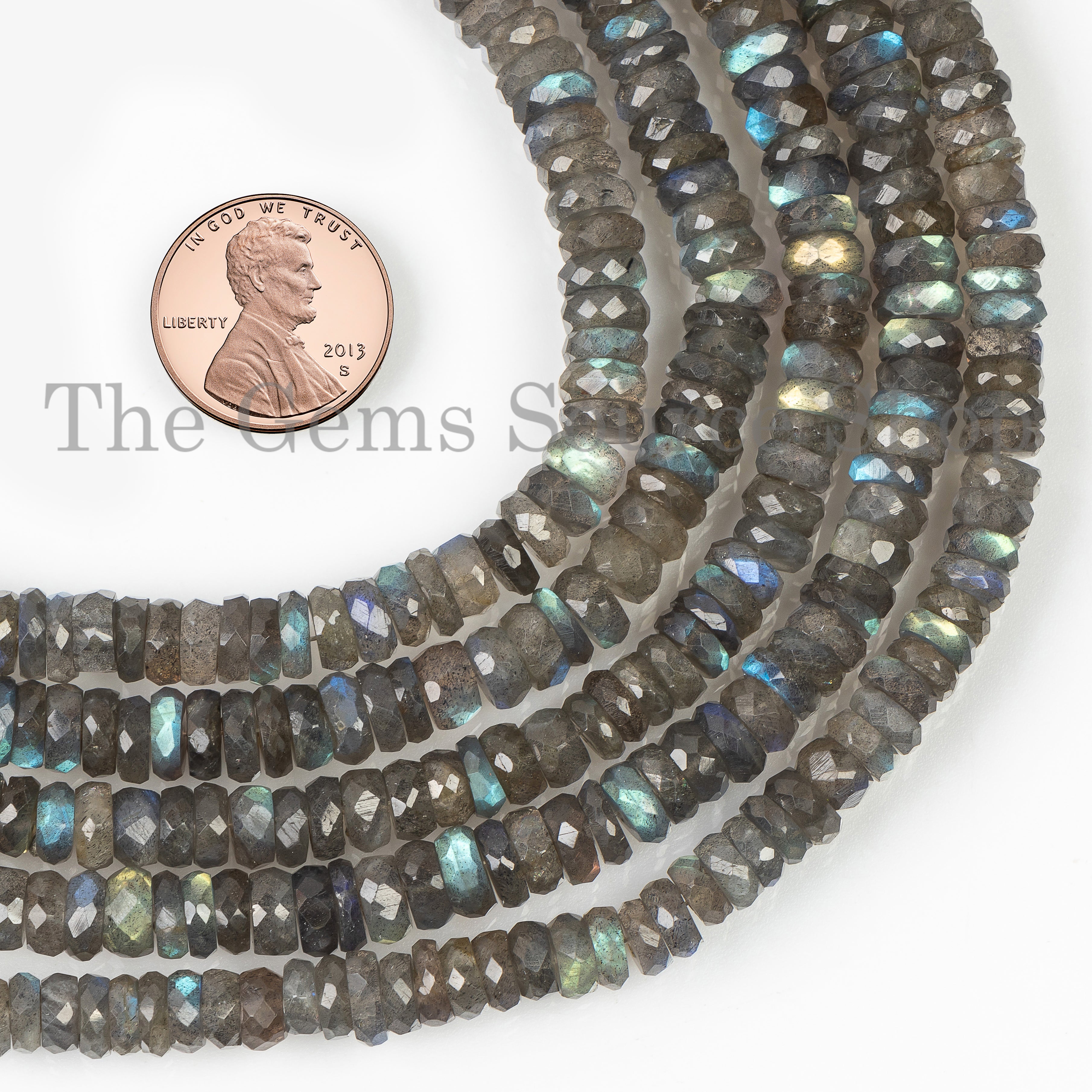 Top Quality Labradorite Beads, Labradorite Faceted Tyre Shape Beads, Natural Gemstone Beads