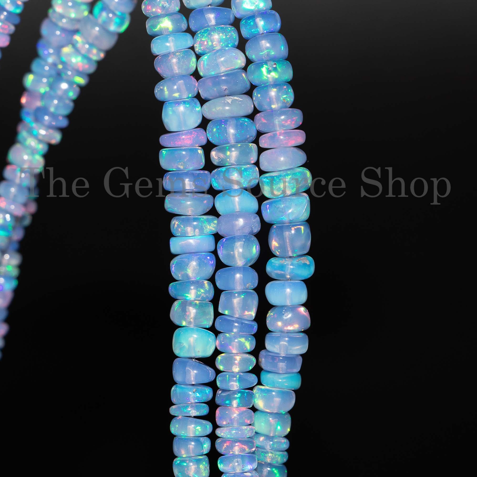 Lavender Opal Plain Rondelle Beads, Natural Lavender Opal Beads, Lavender Opal Smooth Beads