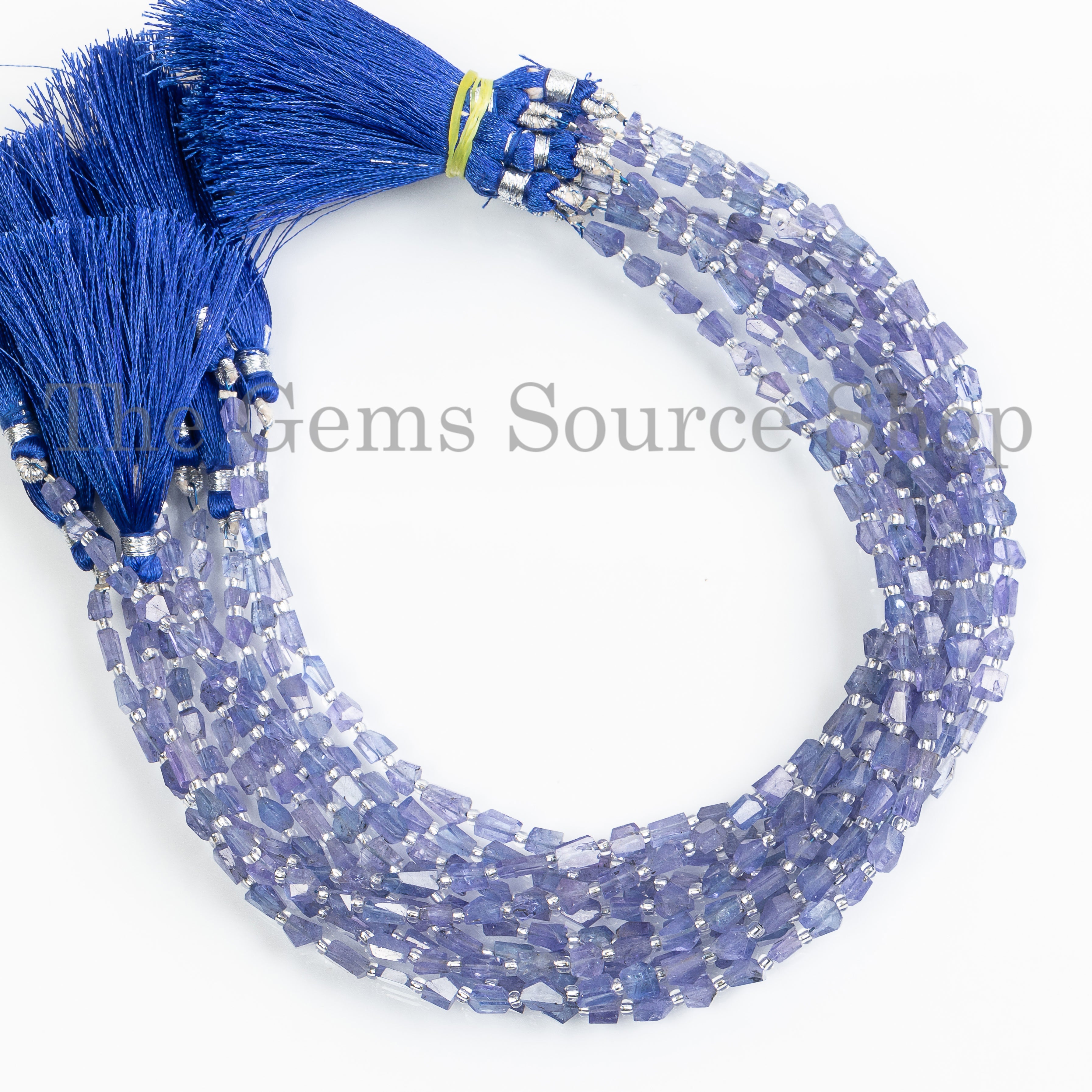 Natural Tanzanite Beads, Tanzanite Faceted Nuggets Shape Beads, Wholesale Tanzanite Gemstone Beads