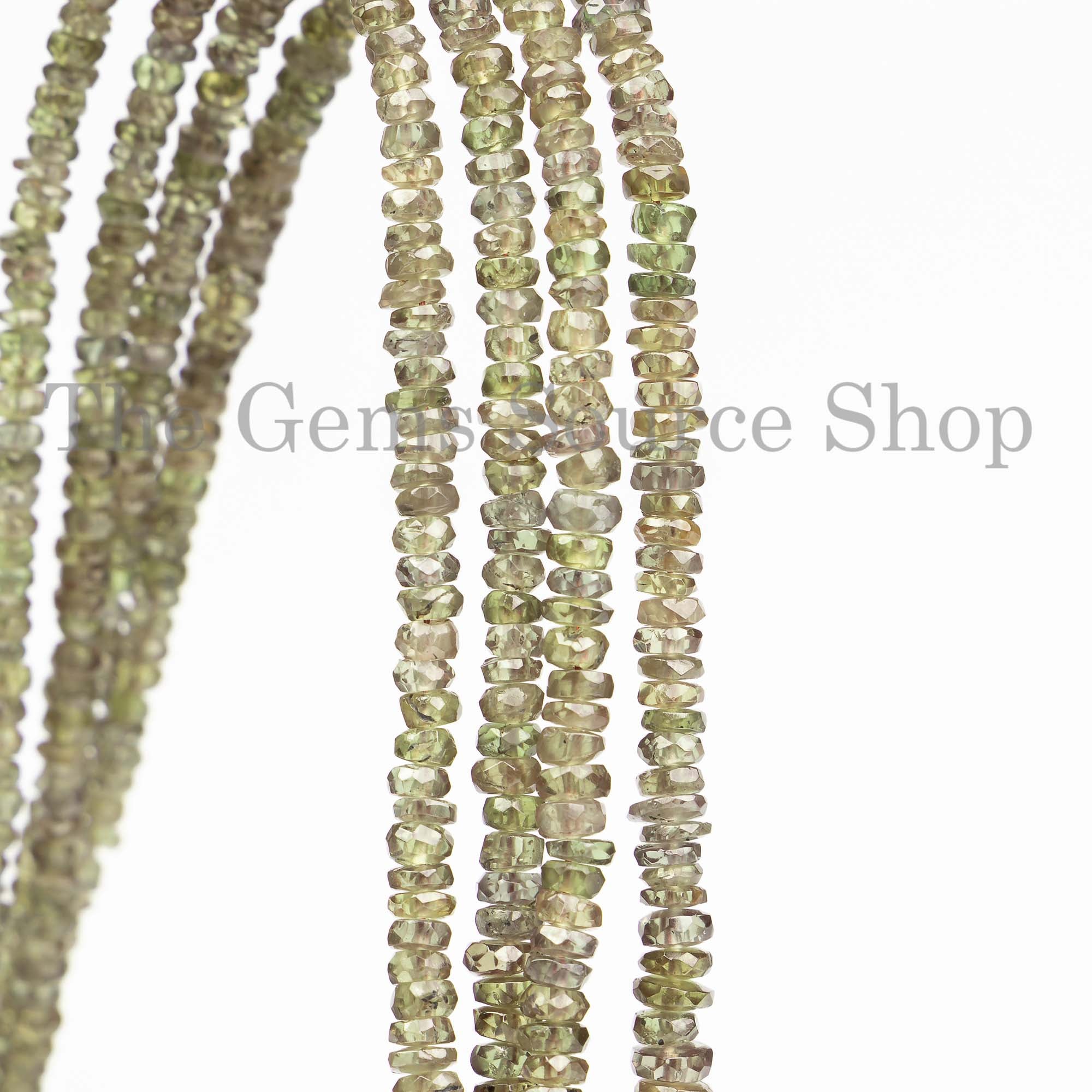 Color Change Garnet Beads, Garnet Faceted Beads, Garnet Rondelle Shape Beads, Wholesale Gemstone Beads
