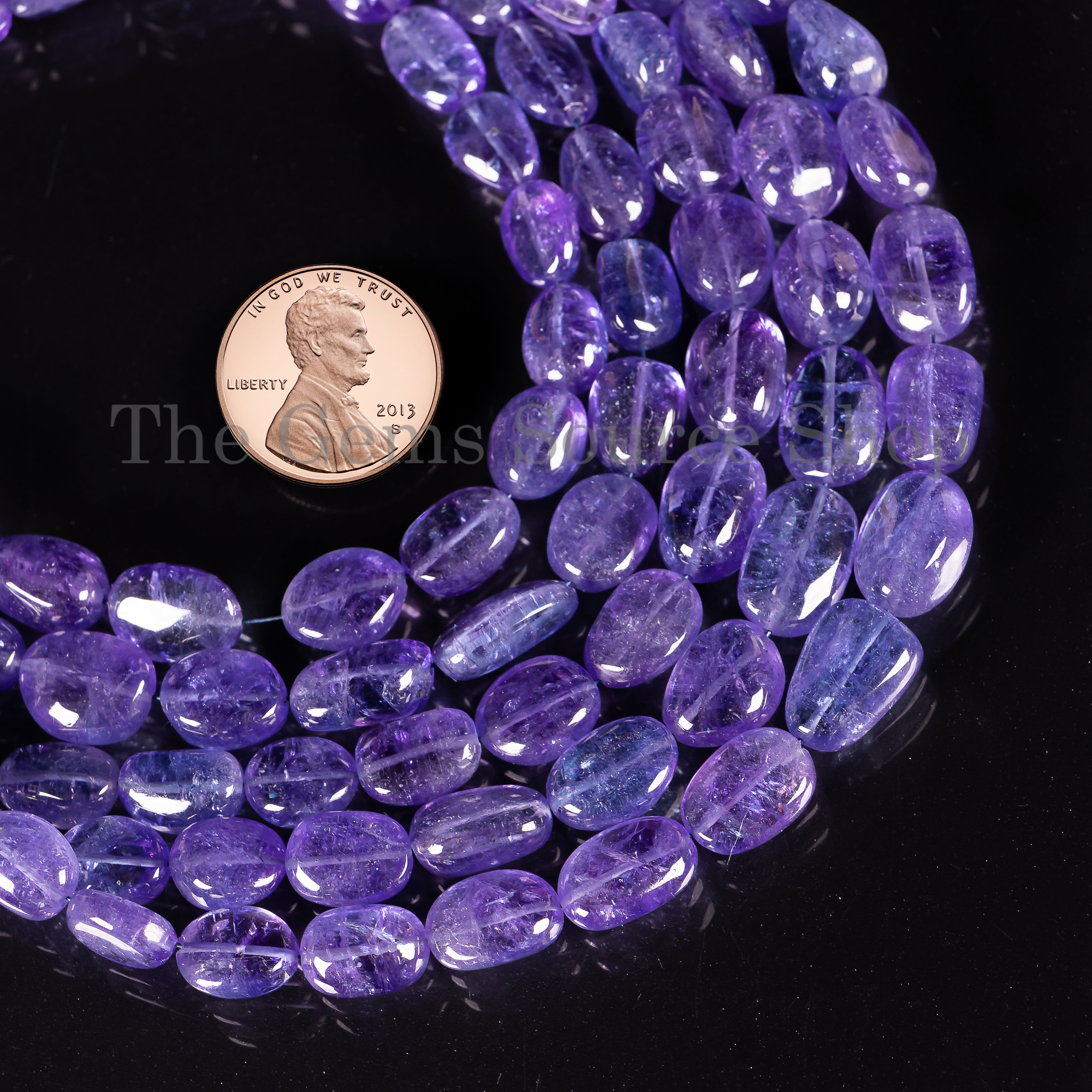 Natural Tanzanite Smooth Beads, Tanzanite Oval Shape Beads, Tanzanite Gemstone Beads