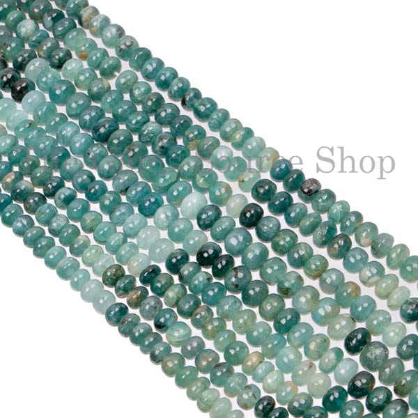 Smooth Rondelle Gemstone