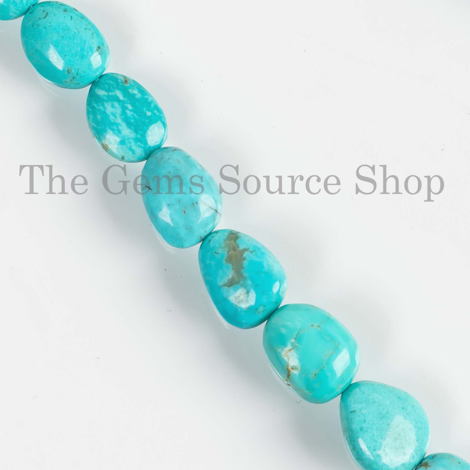 Turquoise Smooth Nuggets, Loose Turquoise Fancy Beads, Turquoise Tumbles For Jewelry