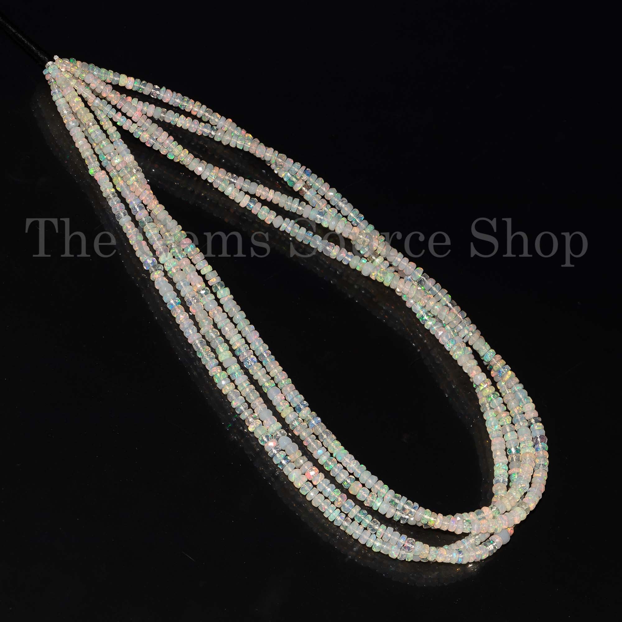 Faceted Beads Strand