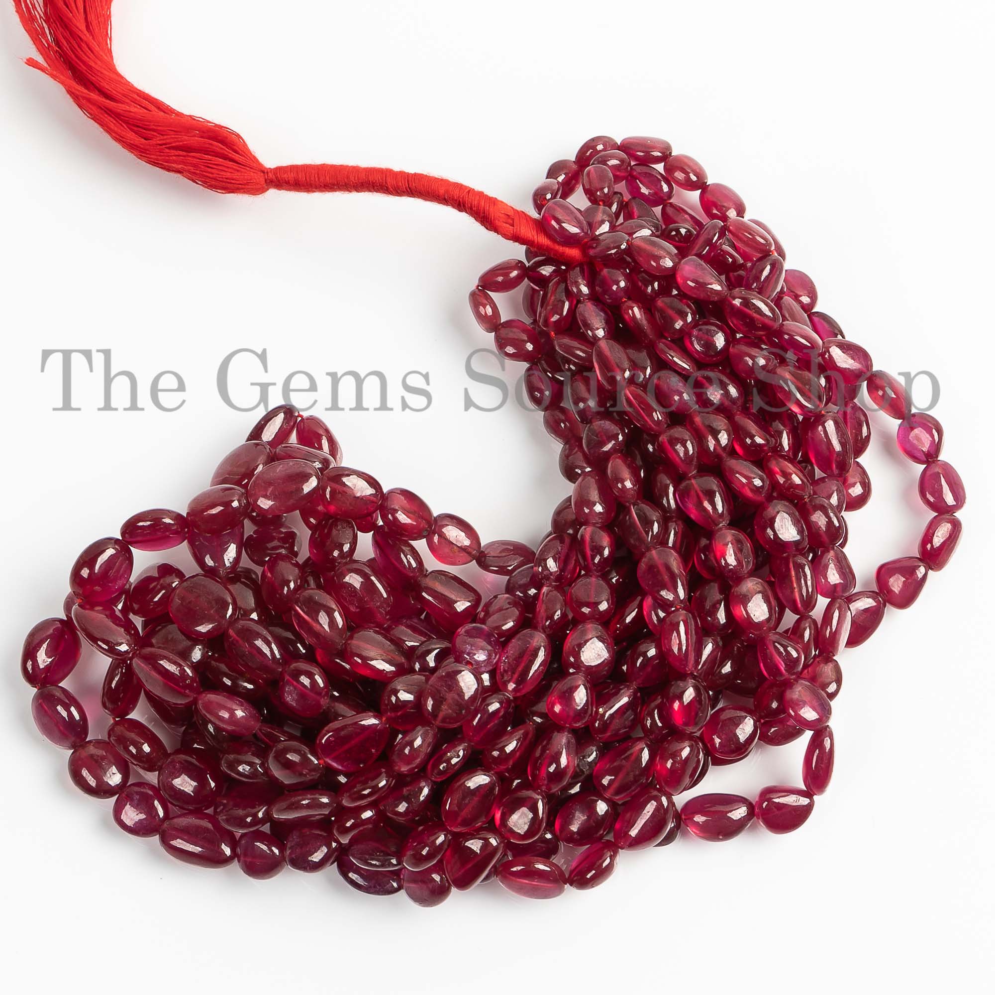 AAA Quality Ruby Smooth Nuggets Beads, Ruby Nugget Beads, 6x8-9x12mm Ruby Smooth Beads, Natural Ruby Beads, Fancy Beads