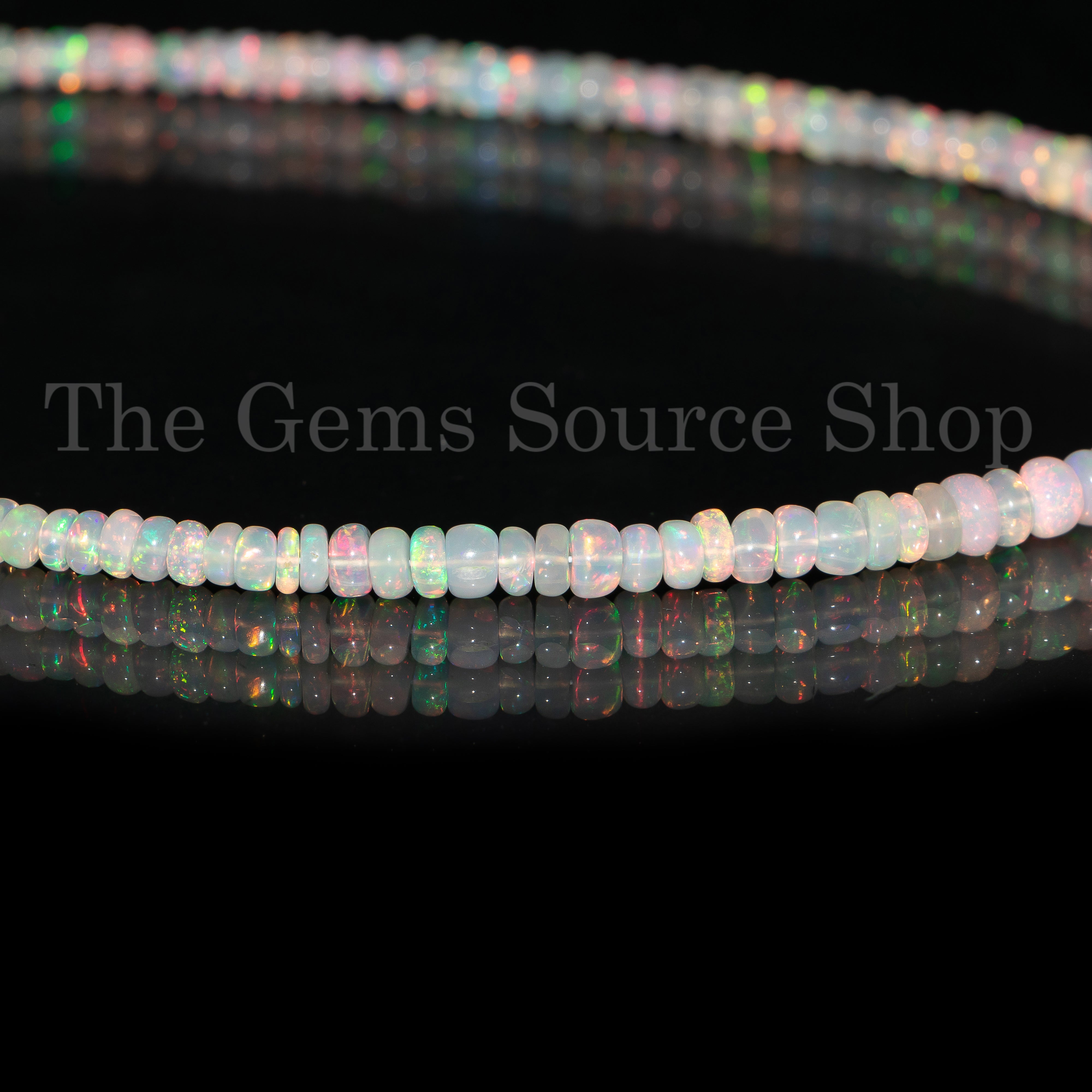 Super Top Quality Ethiopian Opal Beads, Ethiopian Opal Smooth Beads, Ethiopian Opal Rondelle Beads, Ethiopian Opal Gemstone Beads