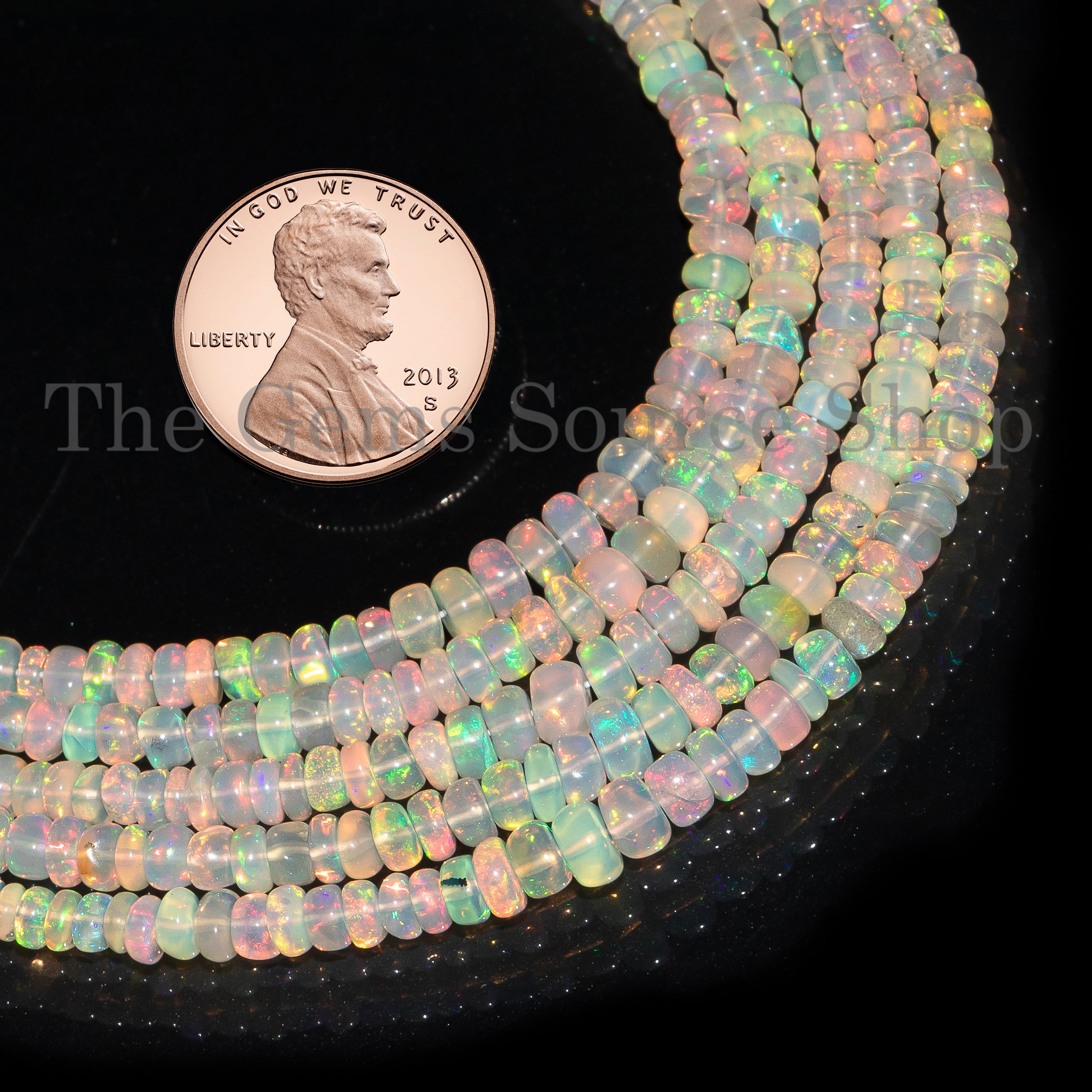 Super Top Quality Ethiopian Opal Beads, Ethiopian Opal Smooth Beads, Ethiopian Opal Rondelle Beads, Ethiopian Opal Gemstone Beads