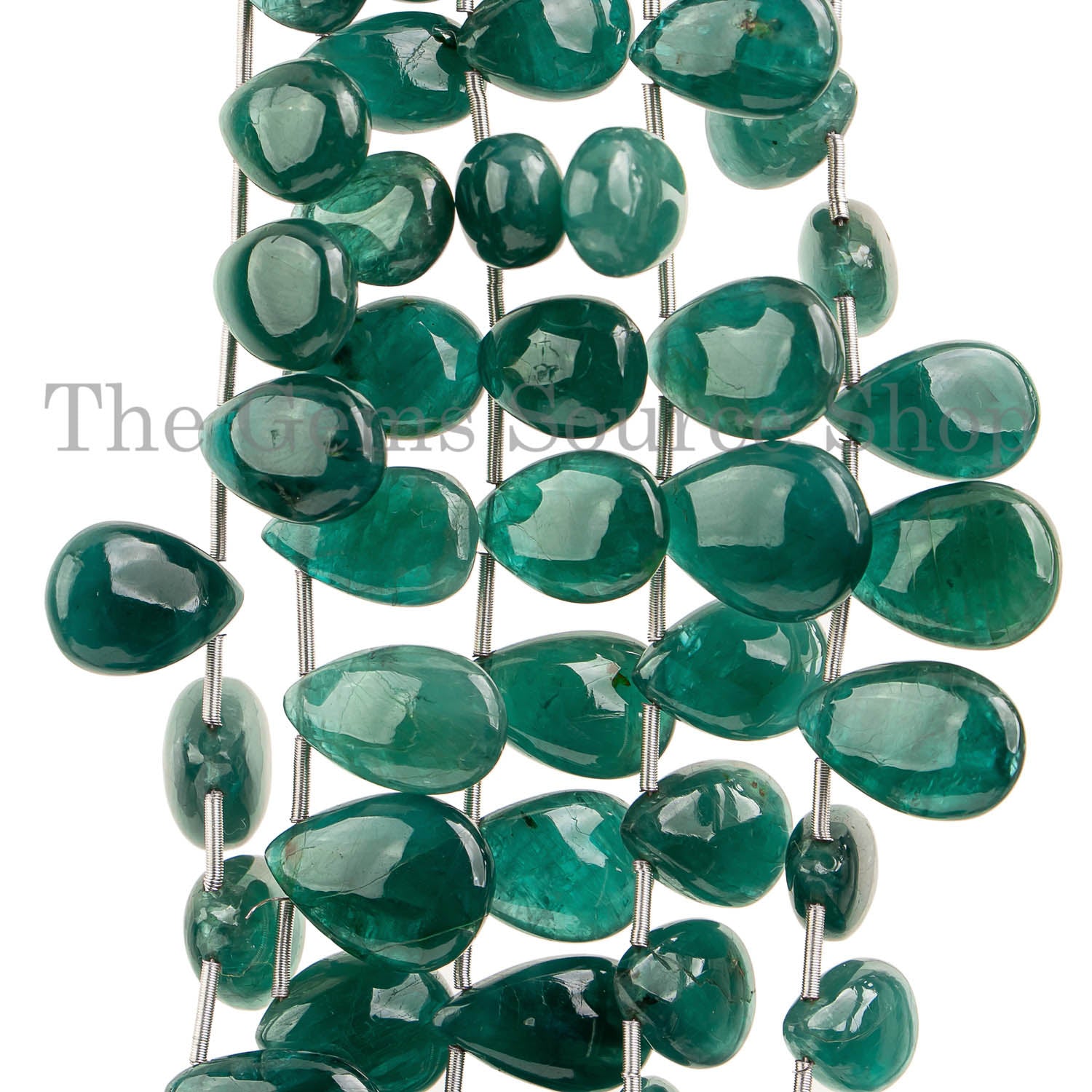 Top Quality Grandidierite Plain Pear Shape Gemstone Beads