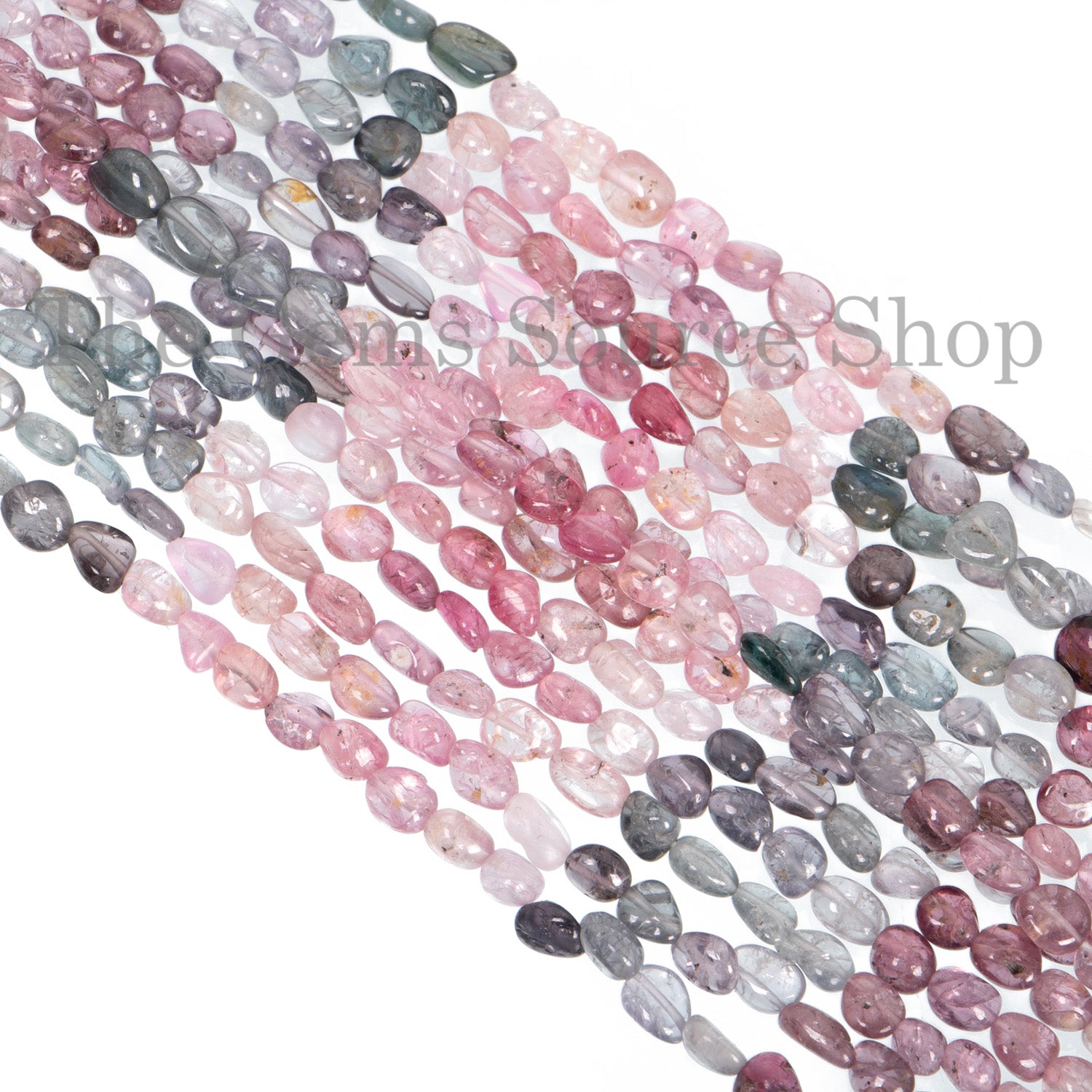Rare Burma Multi Spinel Smooth Oval Briolette, Wholesale Gemstone Beads