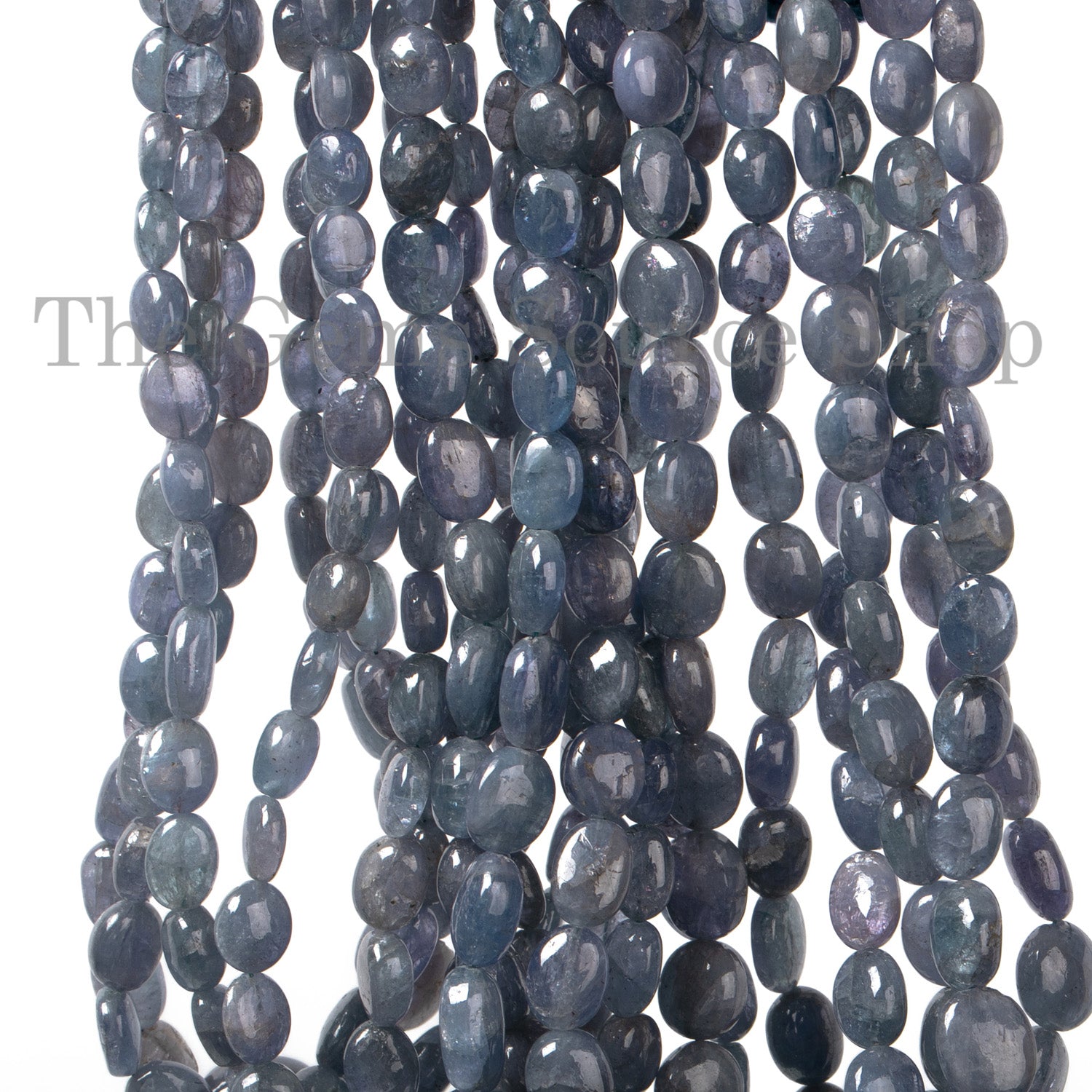 Natural Tanzanite Smooth Oval Briolette, Tanzanite Beads, Wholesale Gemstone Beads