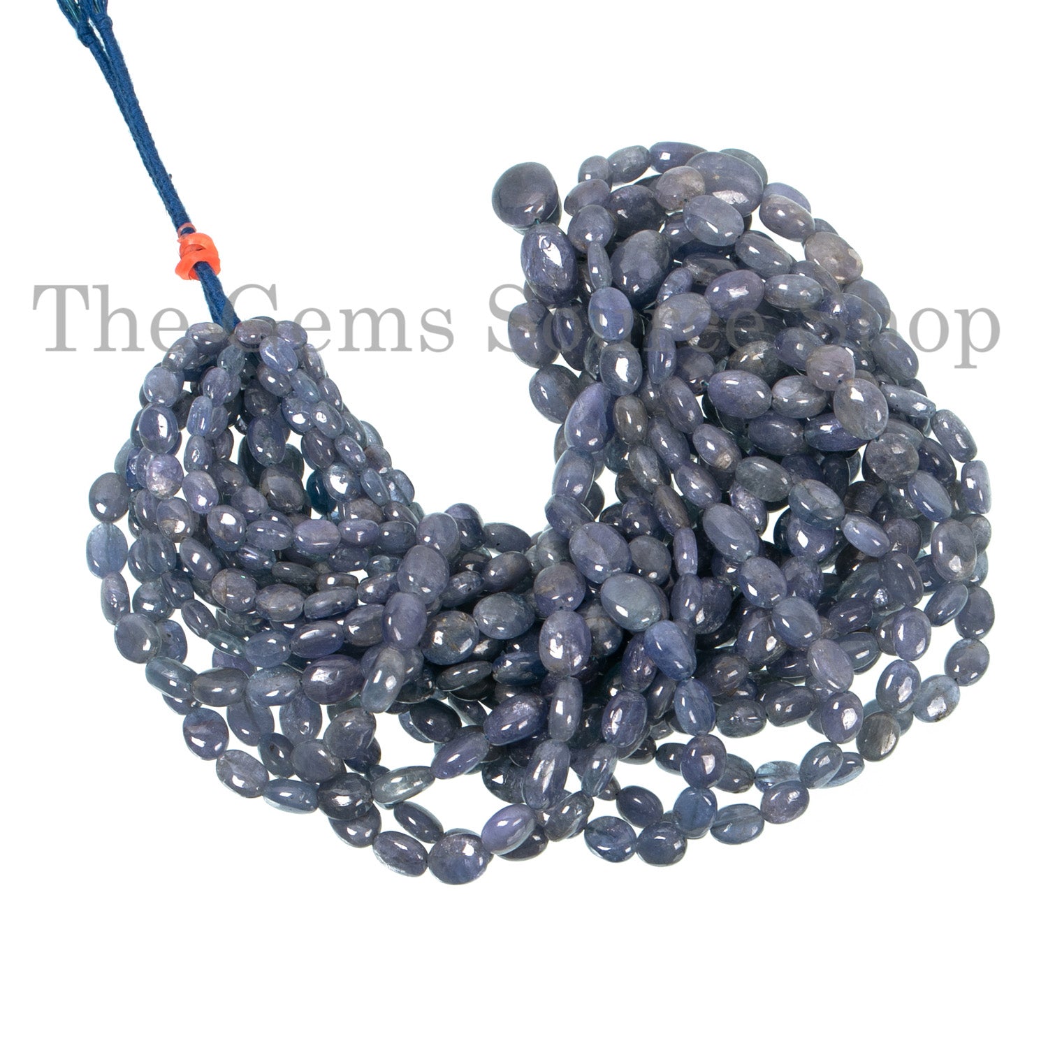 Natural Tanzanite Smooth Oval Briolette, Tanzanite Beads, Wholesale Gemstone Beads
