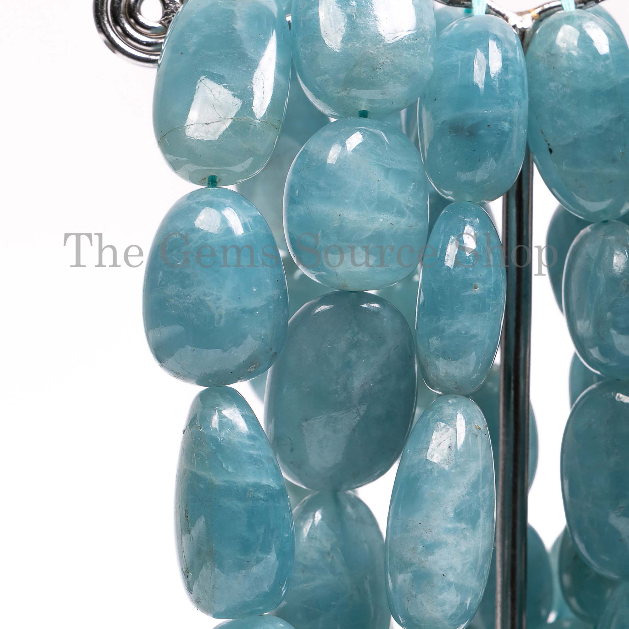 Aquamarine Beads, Aquamarine Nugget Shape Beads, Aquamarine Smooth Beads, Aquamarine Gemstone Beads