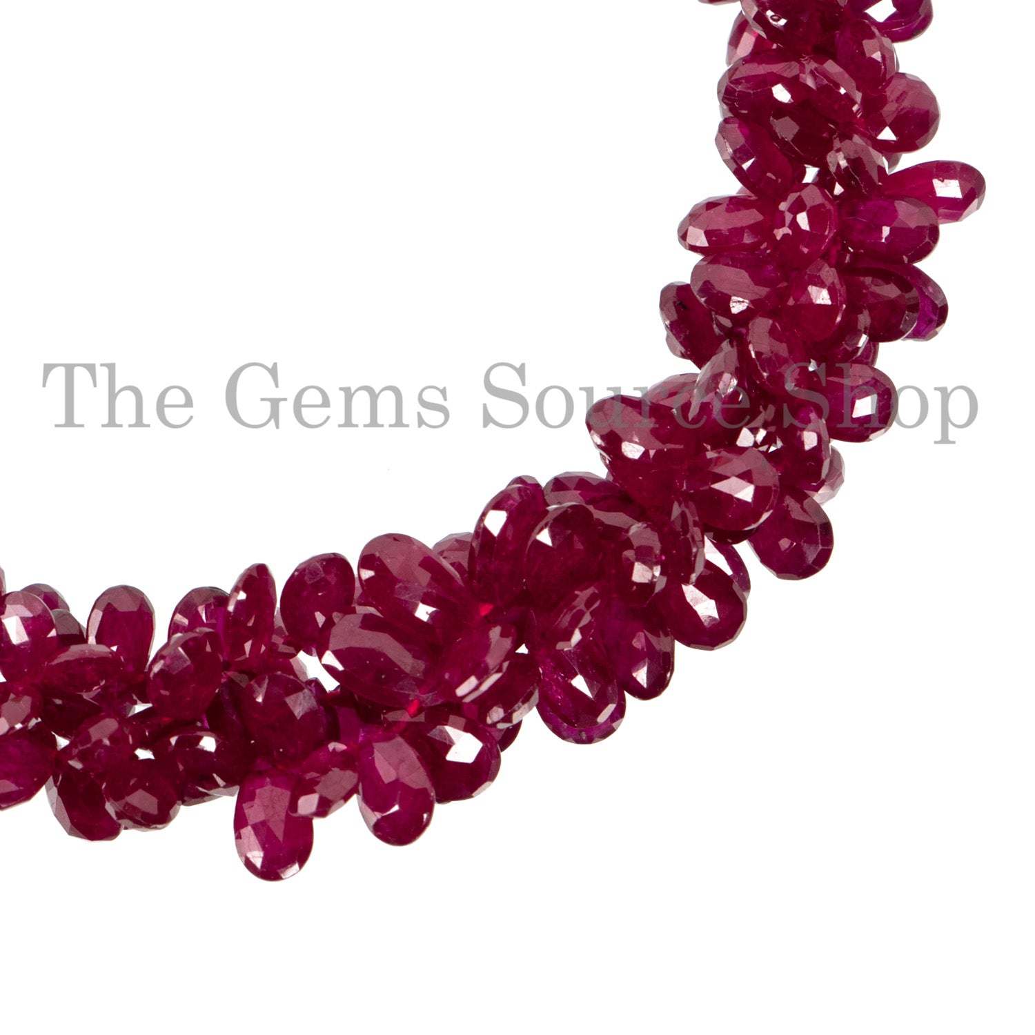 Mozambique Ruby Gemstone Beads