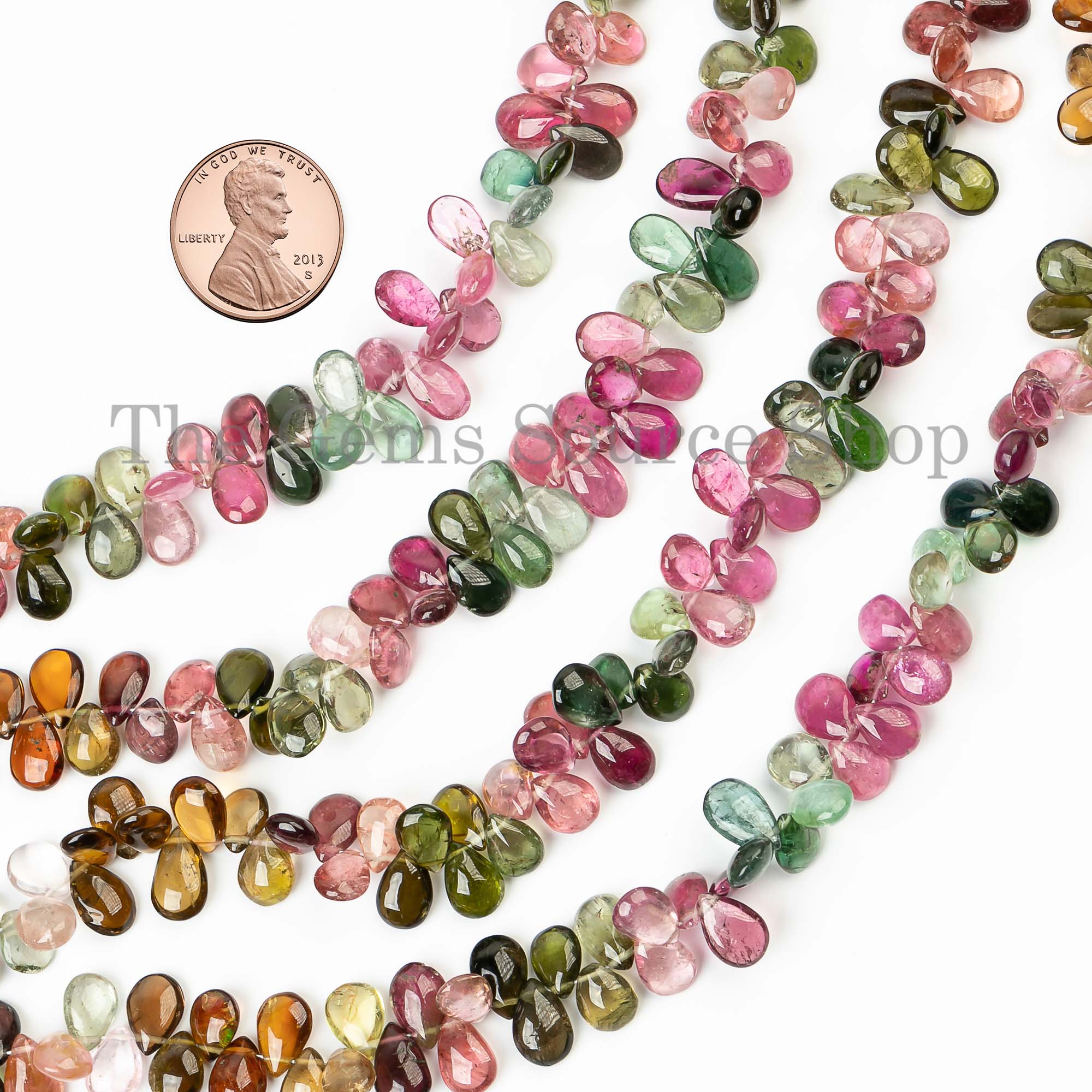 Multi Tourmaline Beads, Tourmaline Smooth Pear Beads, Plain Tourmaline Pear Beads, Wholesale Beads