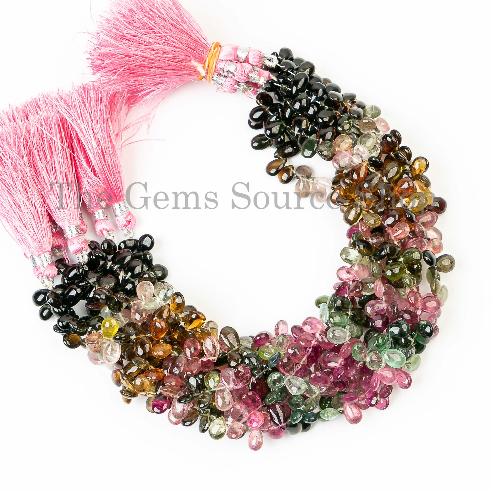 Multi Tourmaline Beads, Tourmaline Smooth Pear Beads, Plain Tourmaline Pear Beads, Wholesale Beads