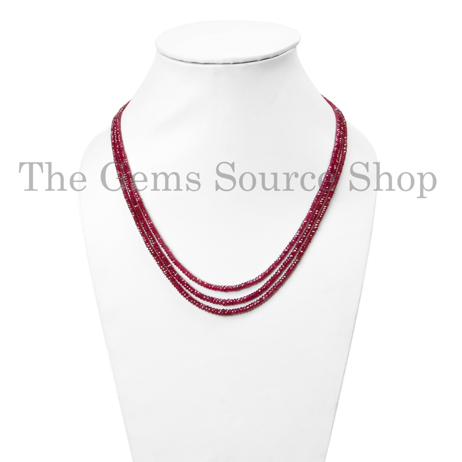 Mozambique Ruby Necklace