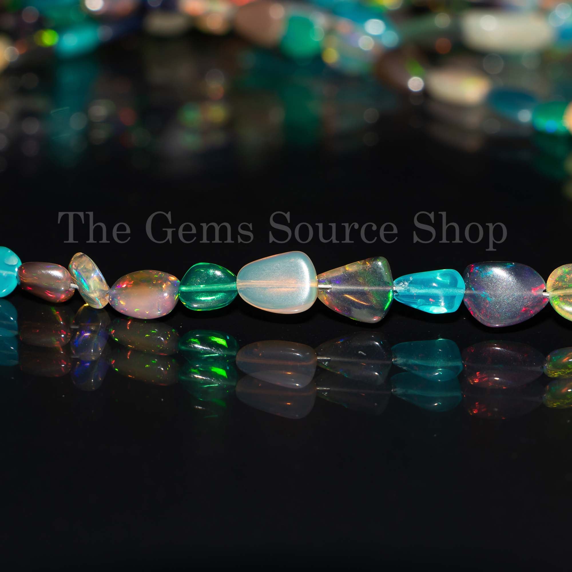 3-8mm Disco Opal Plain Nugget Beads, Disco Opal Nugget, Opal Smooth Nugget, Disco Opal Nugget Beads, Opal Beads