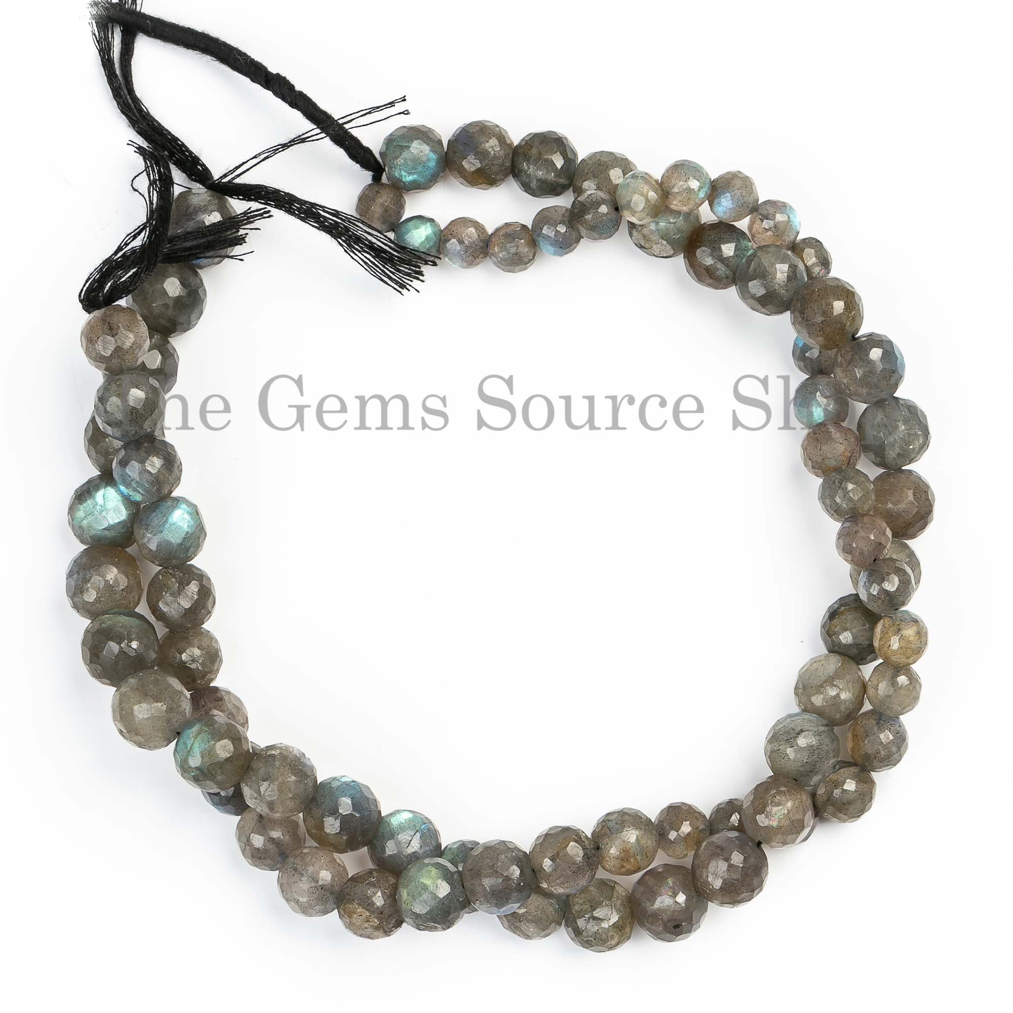 Labradorite Faceted Beads, Labradorite Round Shape Beads, Faceted Round Beads, Gemstone Beads