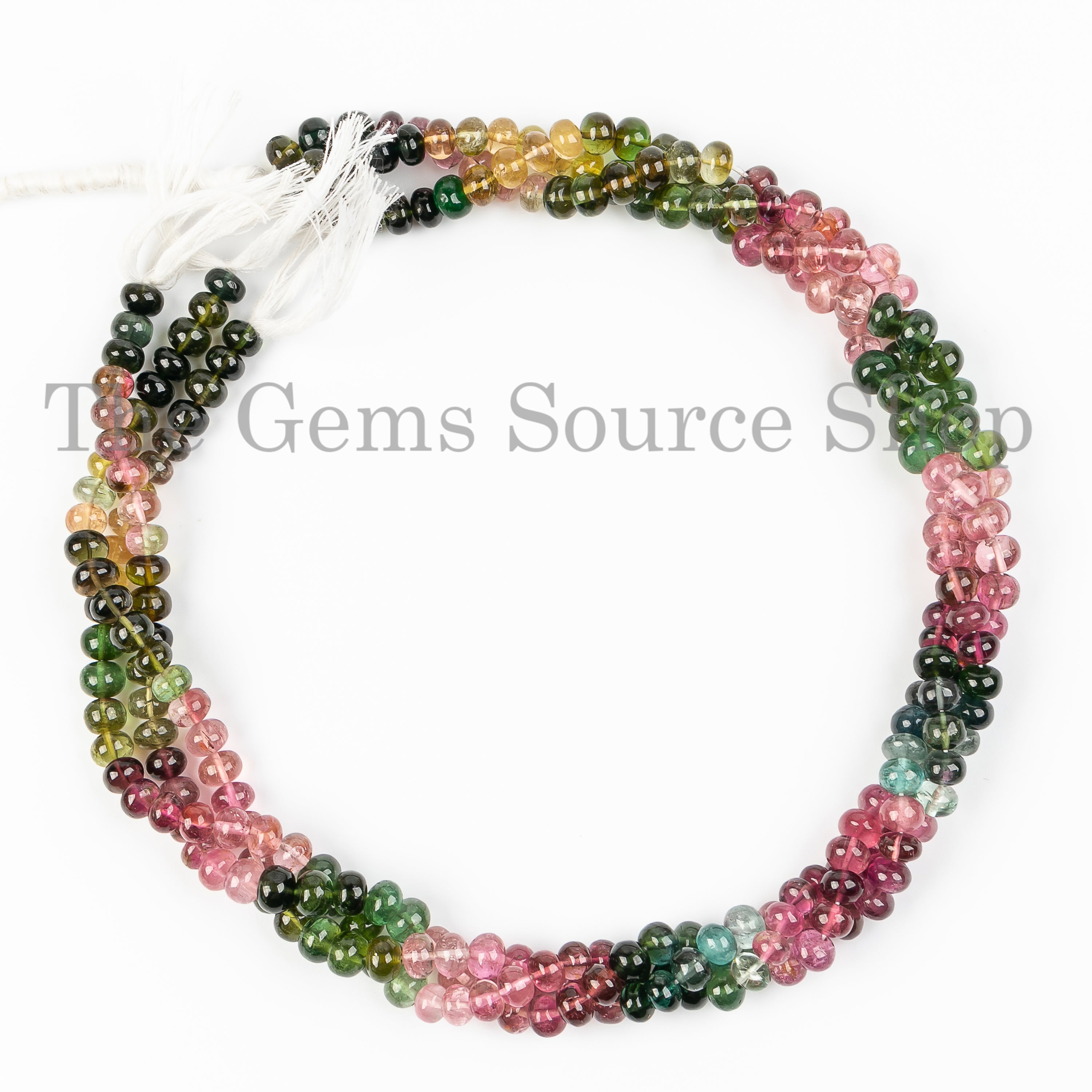 Multi Tourmaline Beads, Multi Tourmaline Rondelle Shape Beads, Multi Tourmaline Smooth Beads, Multi Tourmaline Gemstone Beads