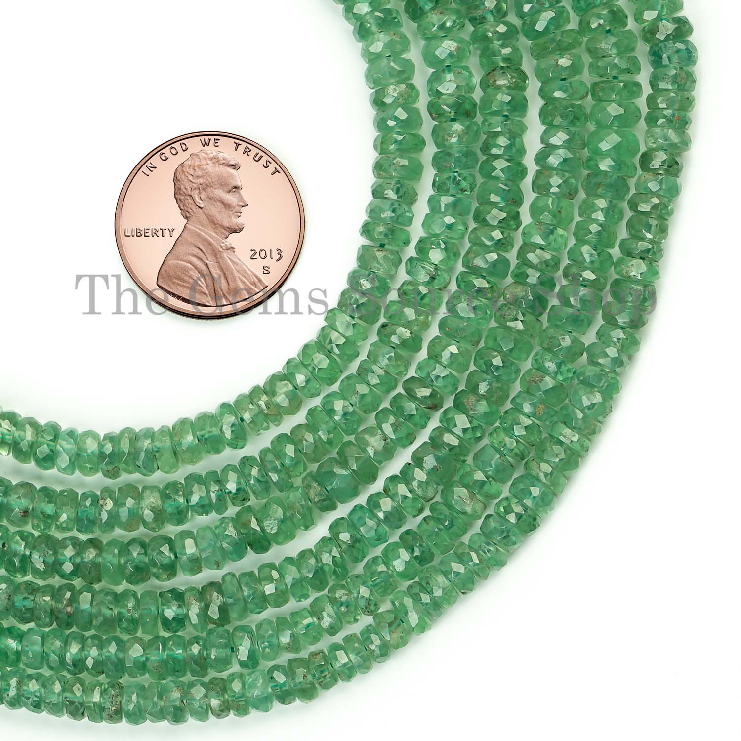 Mint Kyanite Beads, Mint Kyanite Rondelle Beads, Mint Kyanite Faceted Beads, Mint Kyanite Gemstone Beads