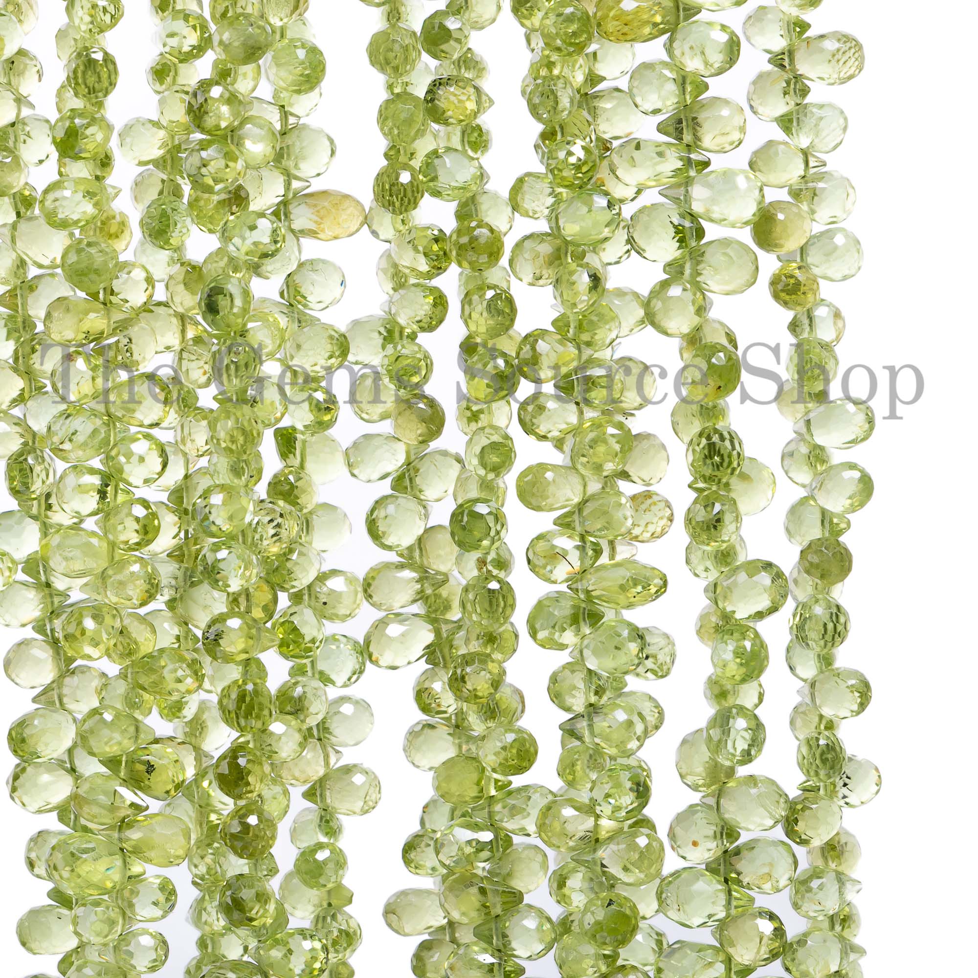 Faceted Drops Beads
