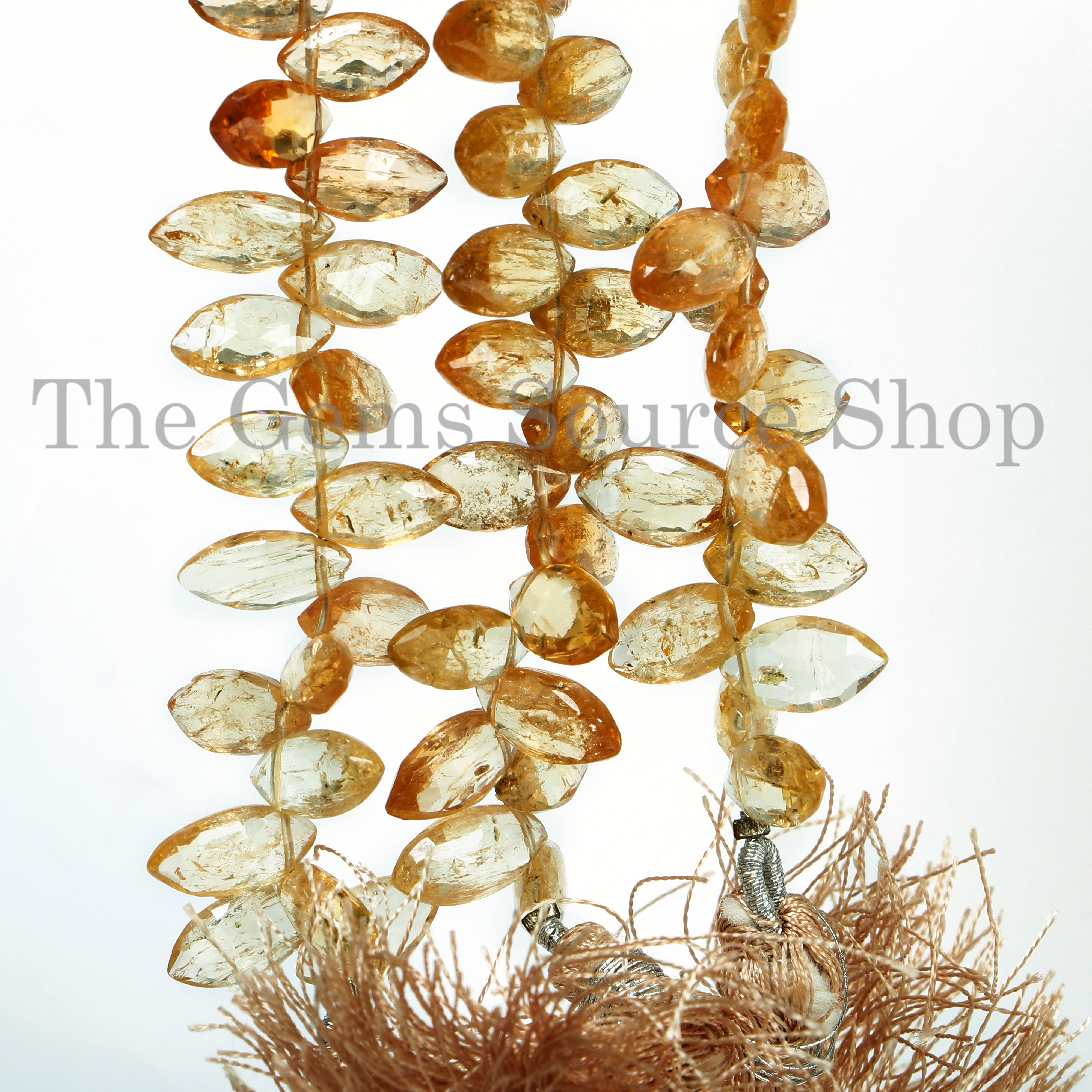 Imperial Topaz Beads, Imperial Topaz Faceted Marquise Shape Beads, Imperial Topaz Gemstone Beads
