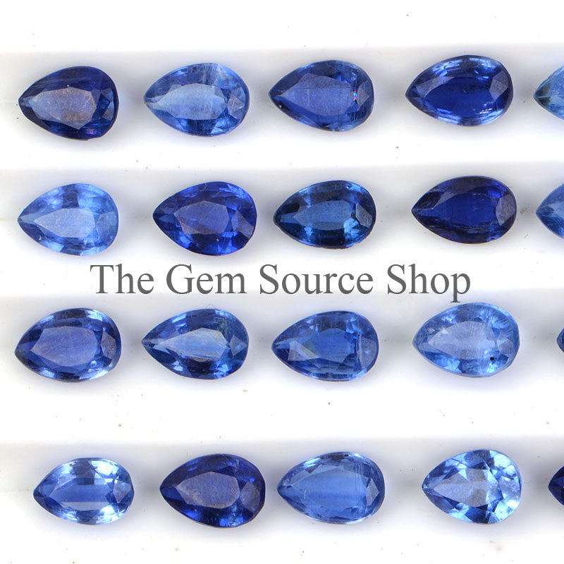 Kyanite Loose Gemstone, Kyanite Cut Stone, Kyanite Pear Shape Cut Stone, Loose Stone For Jewelry