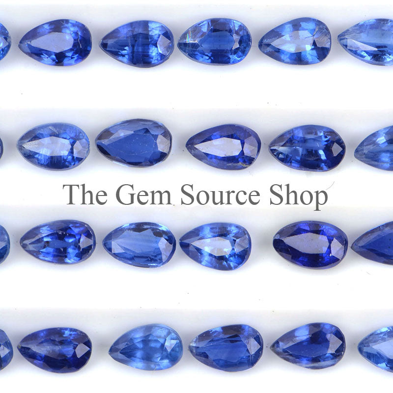 Natural Kyanite Cut Stone, Pear Shape Cut Stone, Kyanite Loose Gemstone, Kyanite Pear Cut, Wholesale Gemstone