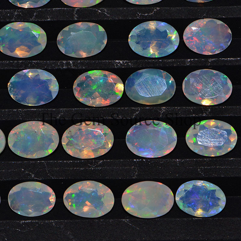 Natural Ethiopian 5X7MM Oval Cut Stone, Ethiopian Opal Cut Stone, Opal Cut Stone, AAA Quality