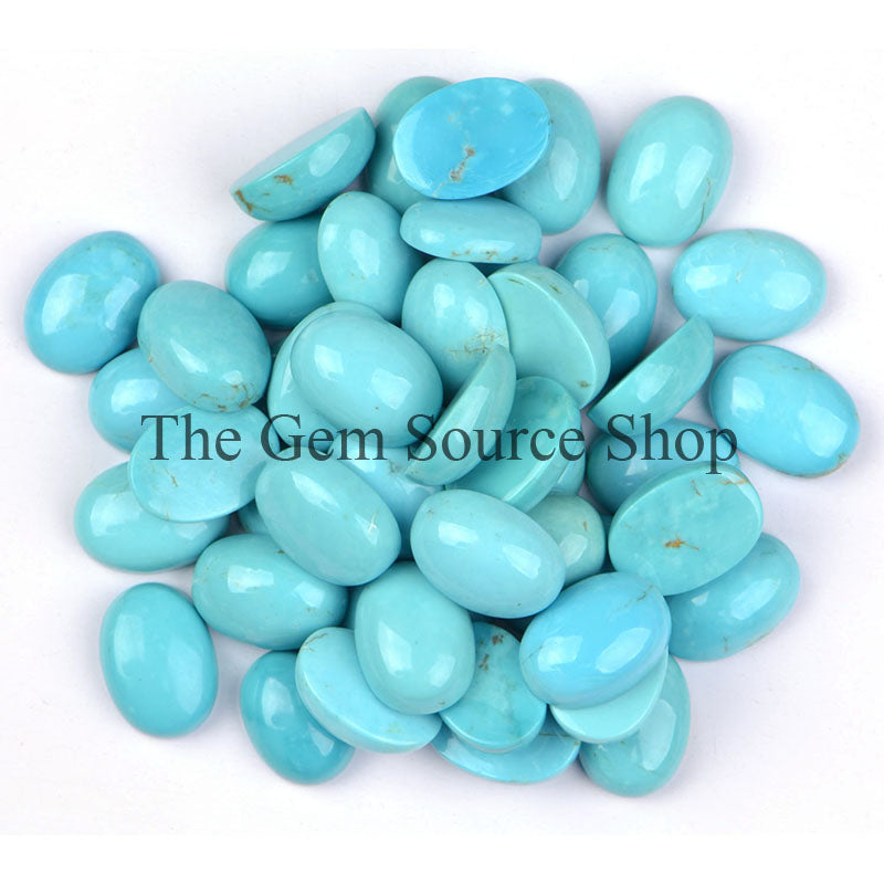 Super Top Quality Natural Turquoise Oval Cabochons, Turquoise Oval Cabs, Turquoise Loose Gemstone