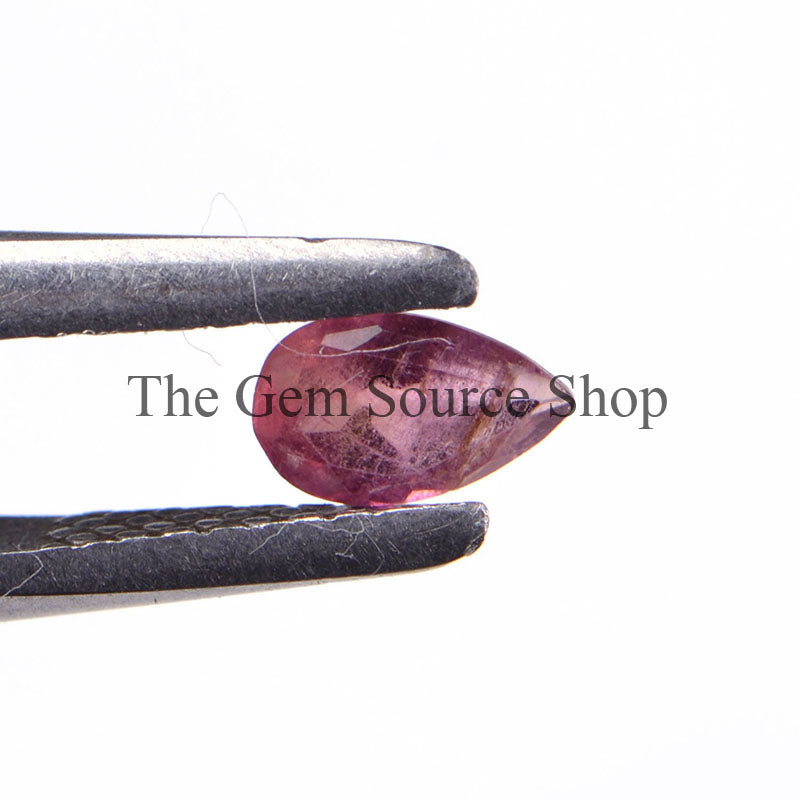 A Quality Tourmaline Cut Stone, Tourmaline Pear Cut Stone, Wholesale Loose Gemstone