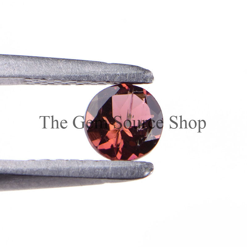 4mm Natural Multi Tourmaline Round Cut Stone, Tourmaline Cut Stone, Wholesale Loose Gemstone