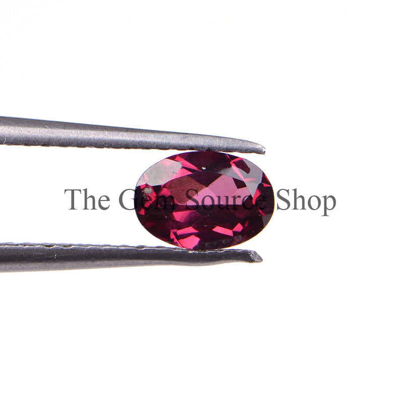 4X6mm Natural Rhodolite Garnet Cut Stone, Garnet Oval Shape Cut Stone, Loose Gemstone