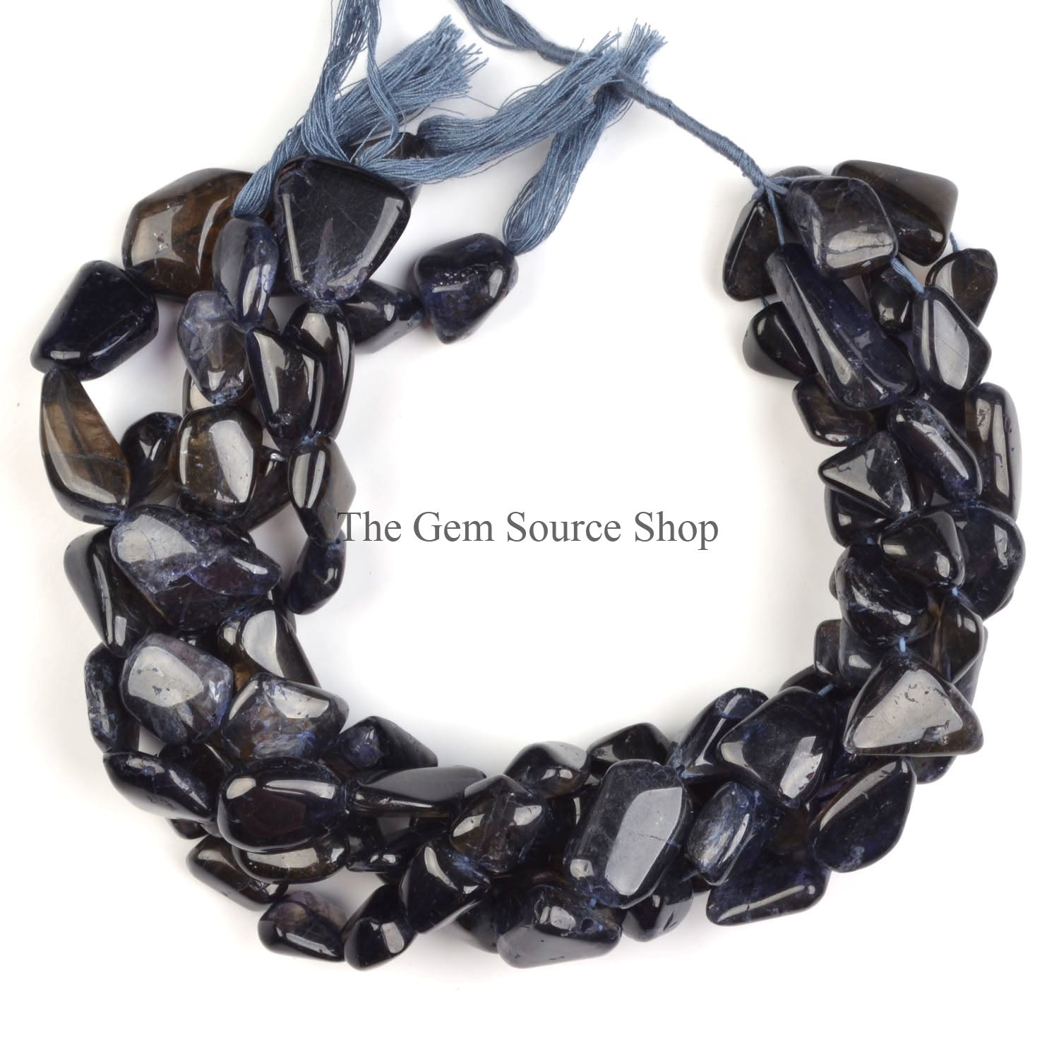 Iolite Smooth Nugget Beads, Plain Iolite Beads, Iolite Fancy Shape Beads, Iolite Gemstone Beads