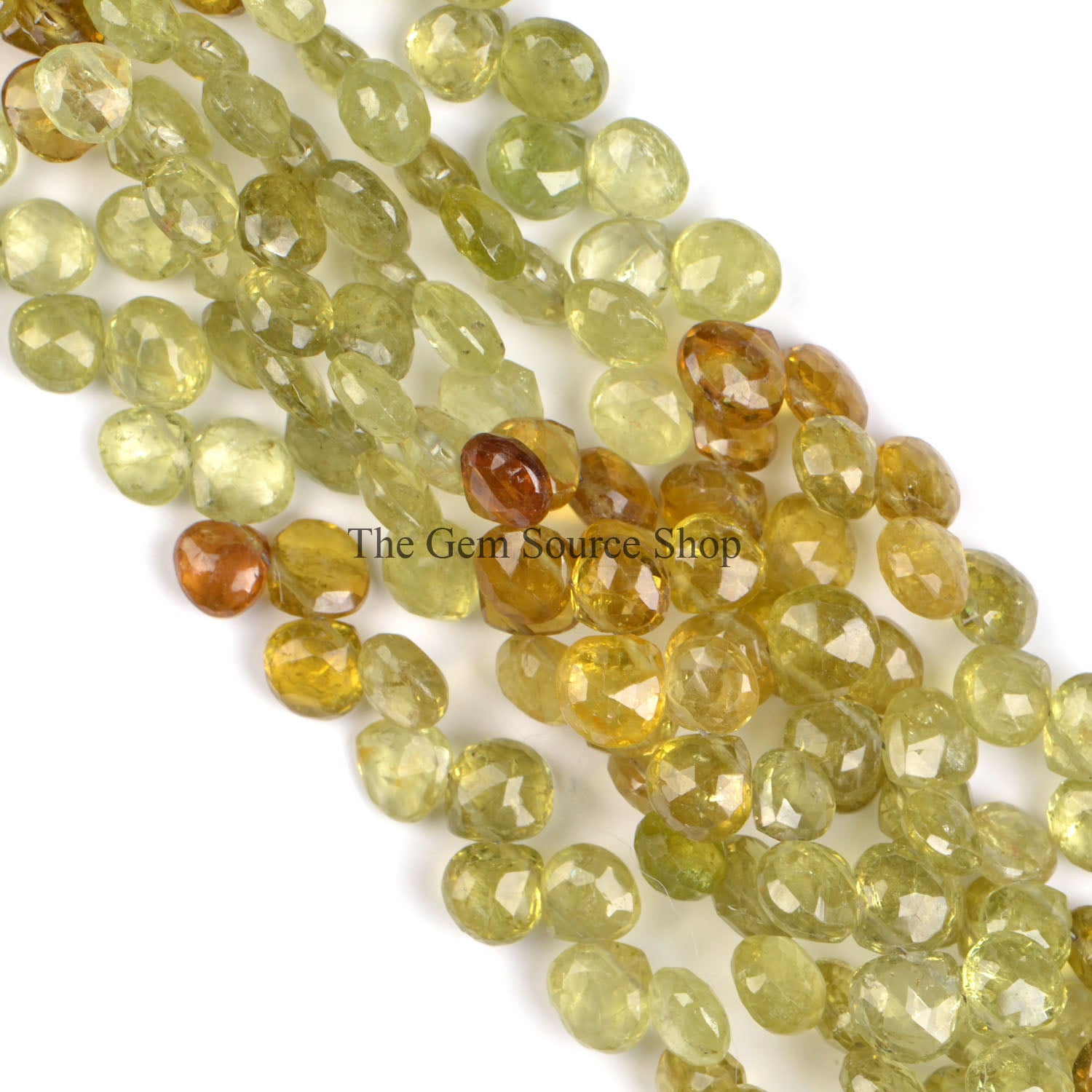 Grossular Garnet Beads, Grossular Garnet Heart Shape Beads, Grossular Garnet Faceted Beads, Grossular Garnet Gemstone Beads