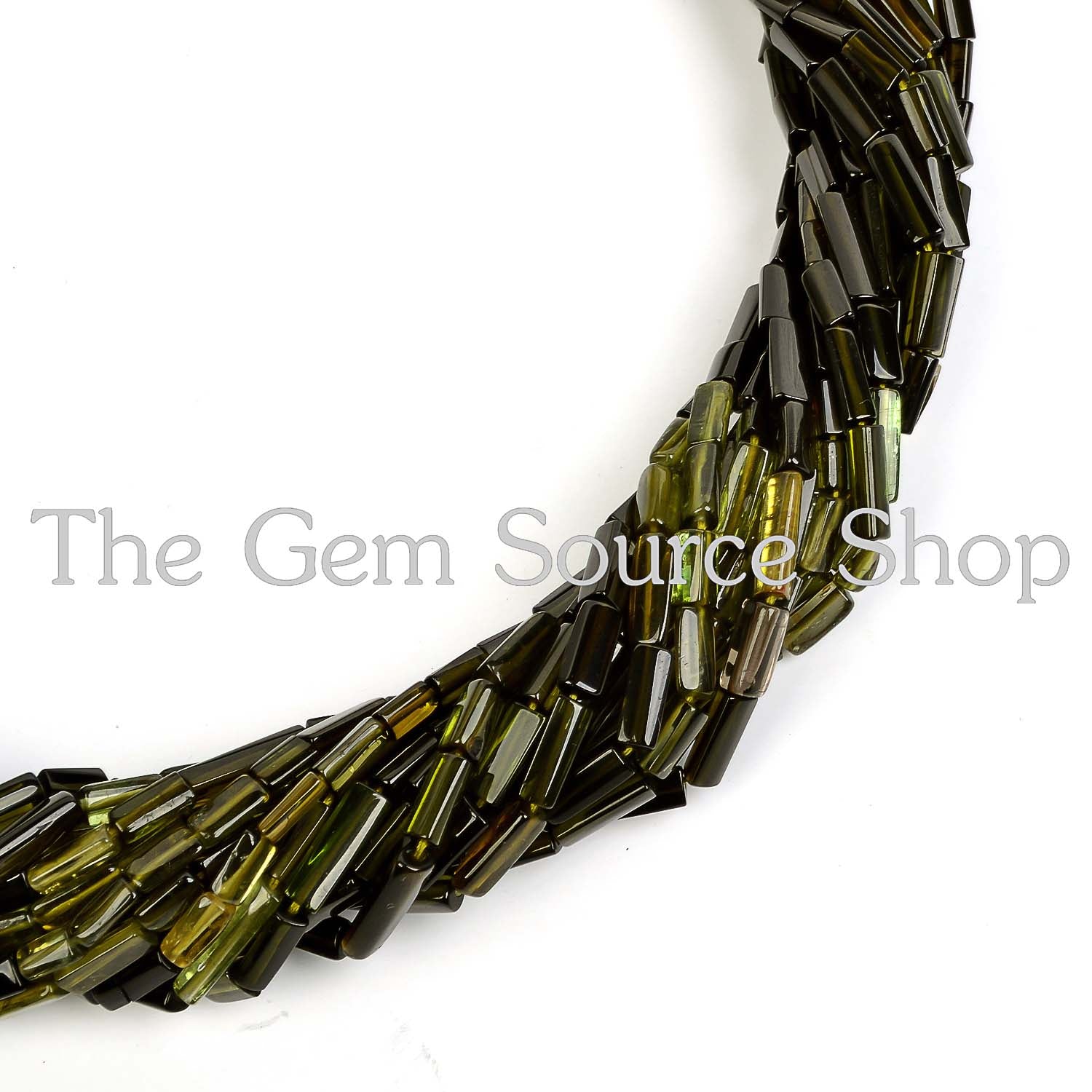Shaded Tourmaline Beads