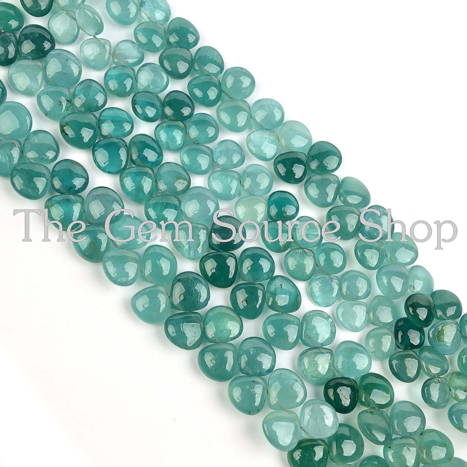 Natural Grandidierite Plain Smooth Heart Briolette, Gemstone Beads, Extremely Rare Grandidierite Beads
