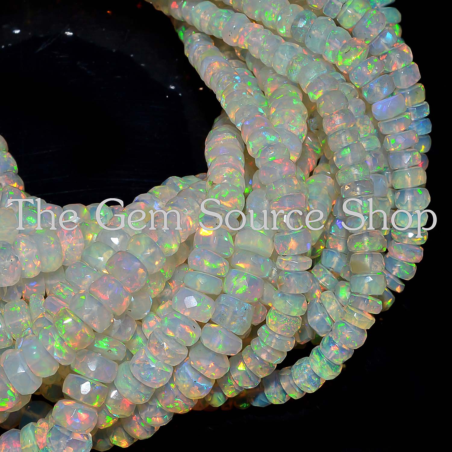 October Birthstone Opal Beads