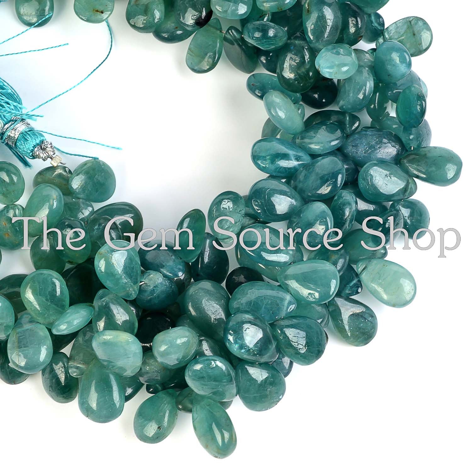 Natural Grandidierite Smooth Pear Shape Beads
