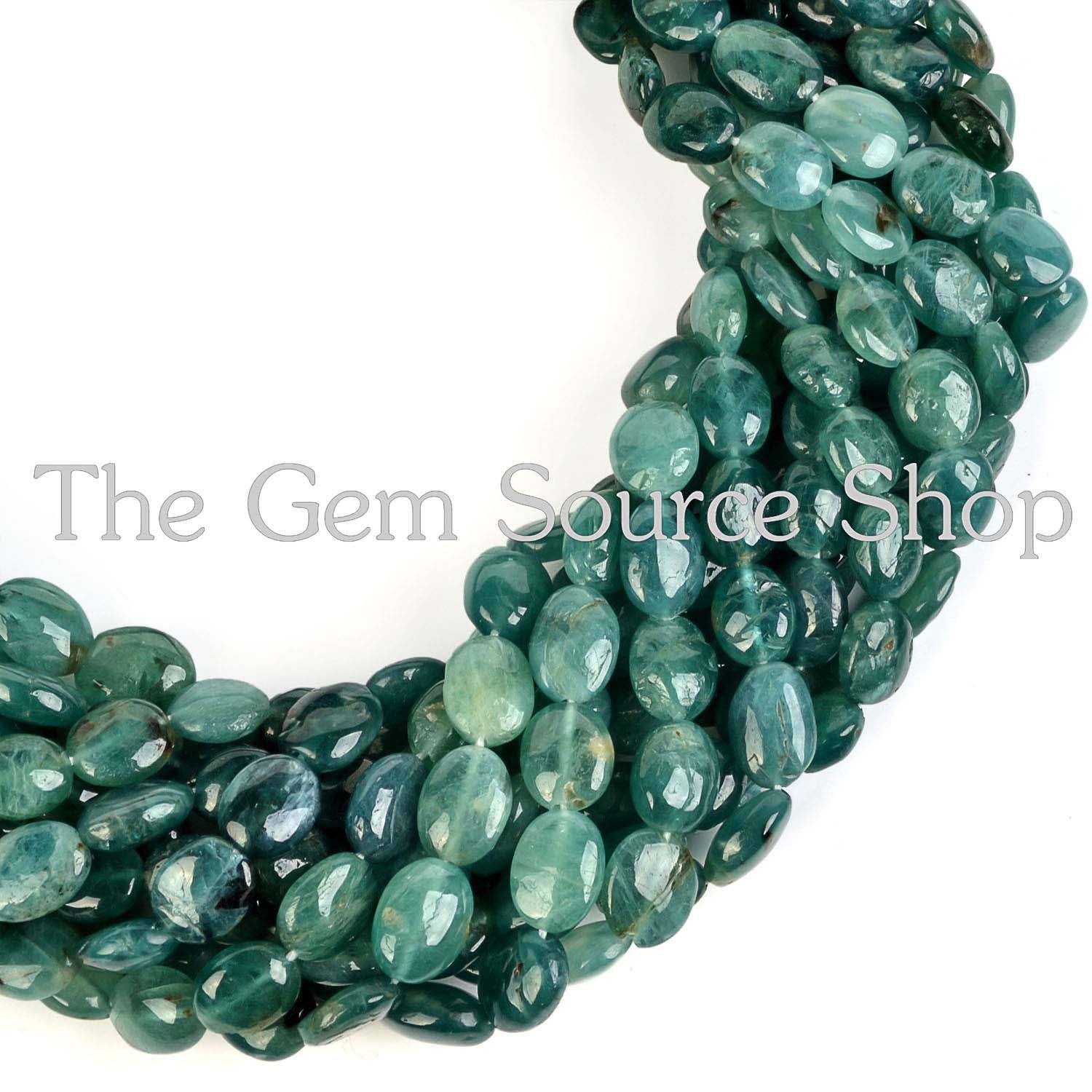 Grandidierite Smooth Oval Shape Gemstone Beads TGS-1986