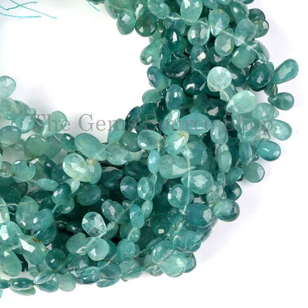 Natural Grandidierite Pear Shape Beads TGS-2037