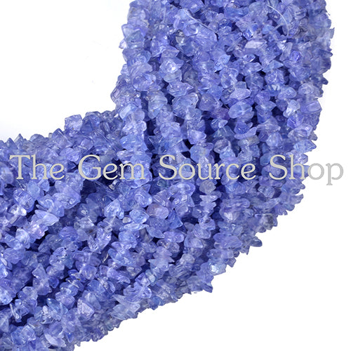 Tanzanite Chips Uncut Shape Gemstone Beads TGS-2101