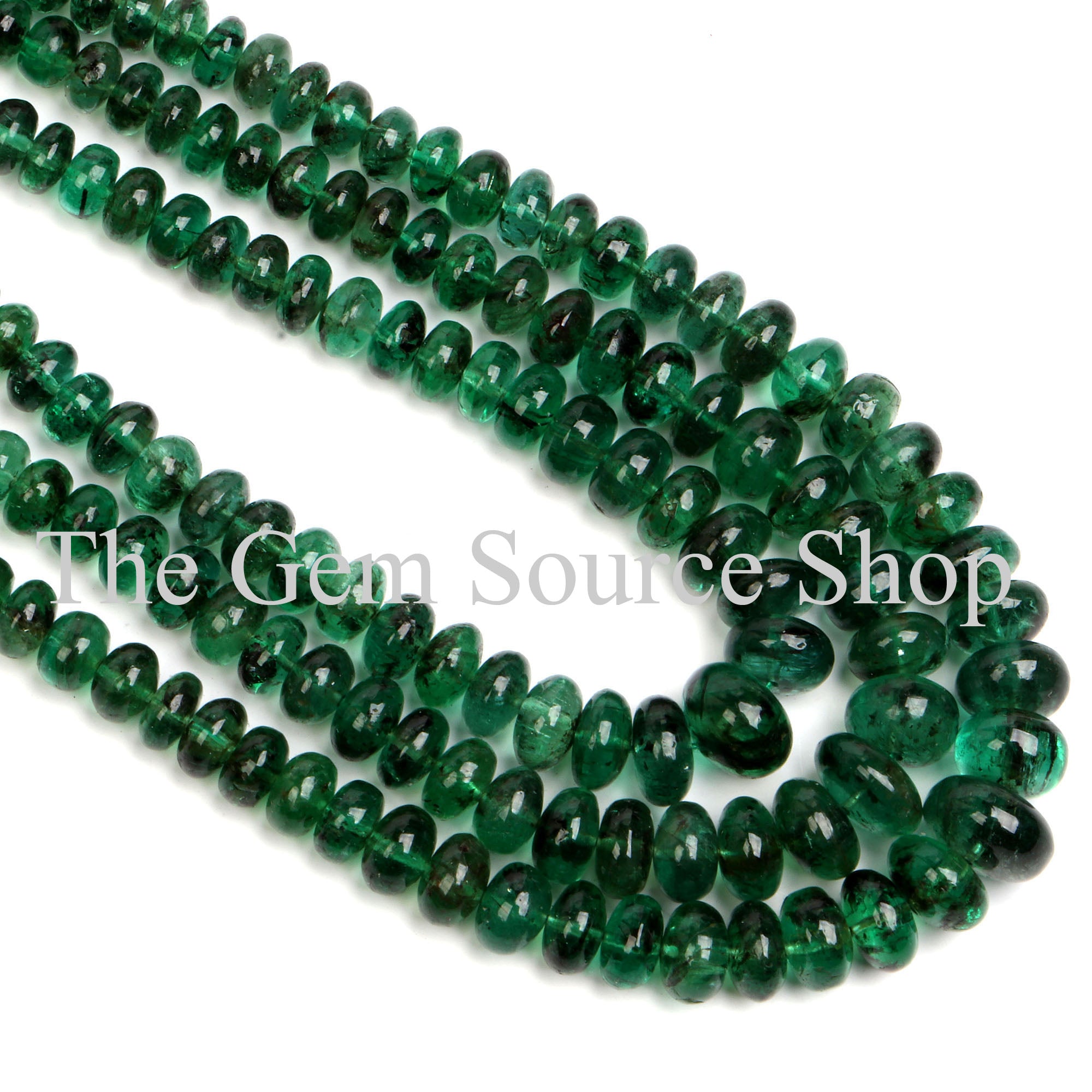 Emerald Necklace, Emerald Smooth Necklace, Emerald Rondelle Necklace, Emerald Gemstone Necklace, Emerald Beaded Necklace