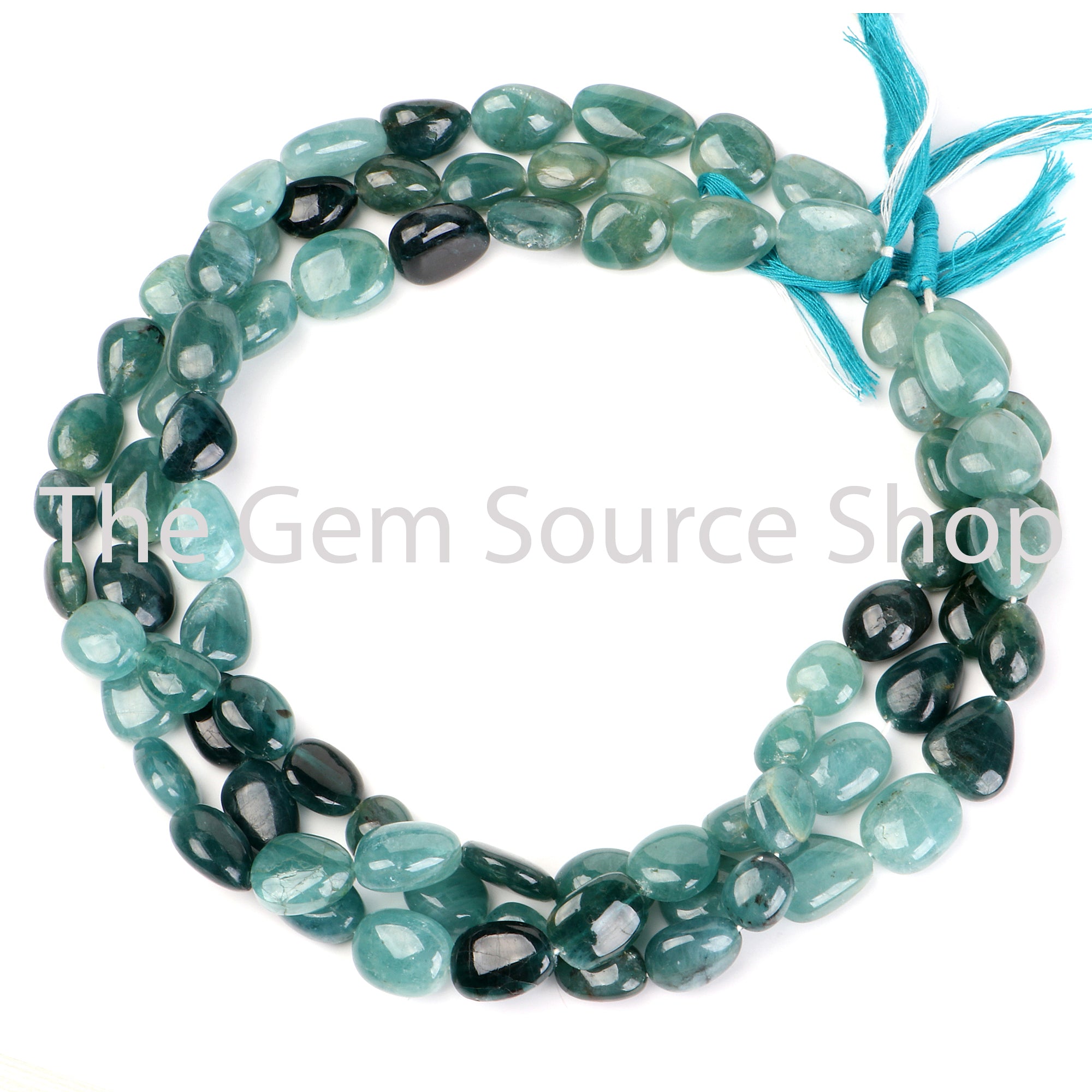 Rare Grandidierite Smooth Nuggets Shape Gemstone Beads TGS-2456