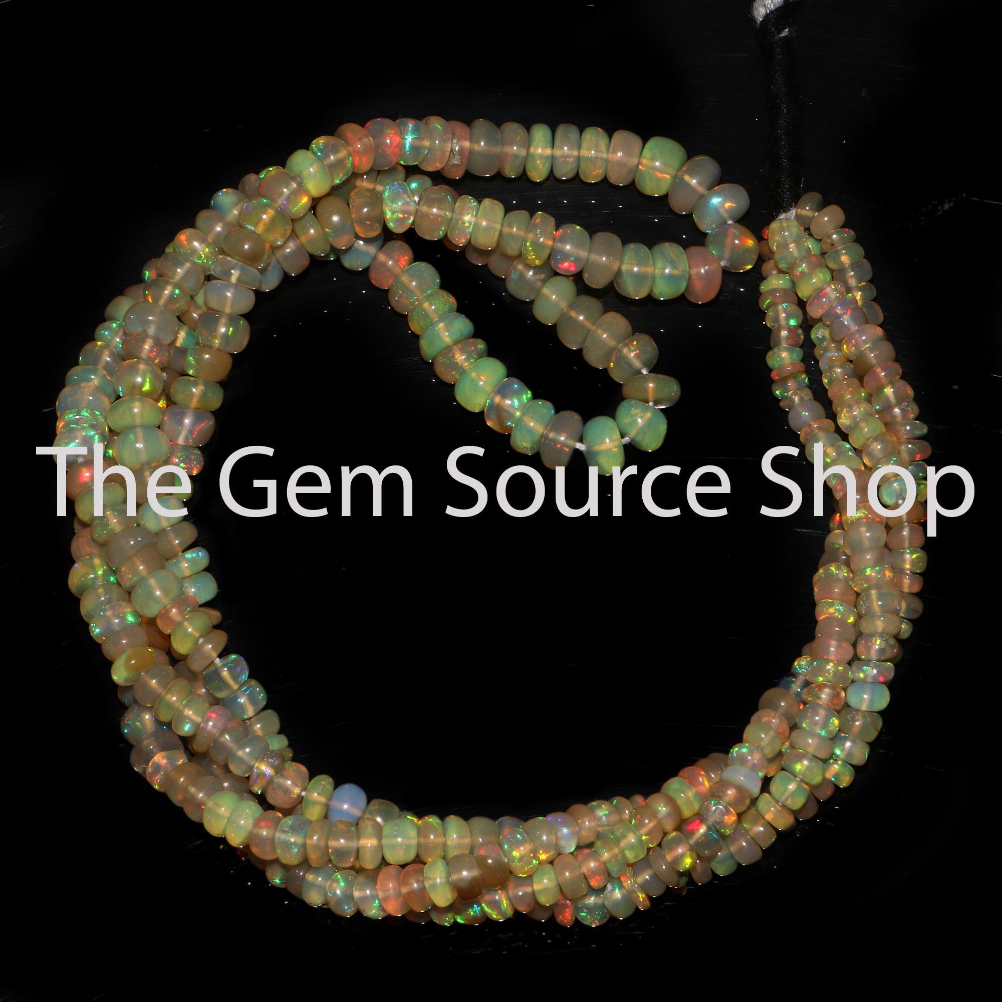 Ethiopian Opal Beads, Ethiopian Opal Smooth Beads, Ethiopian Opal Rondelle Beads, Ethiopian Opal Gemstone Beads