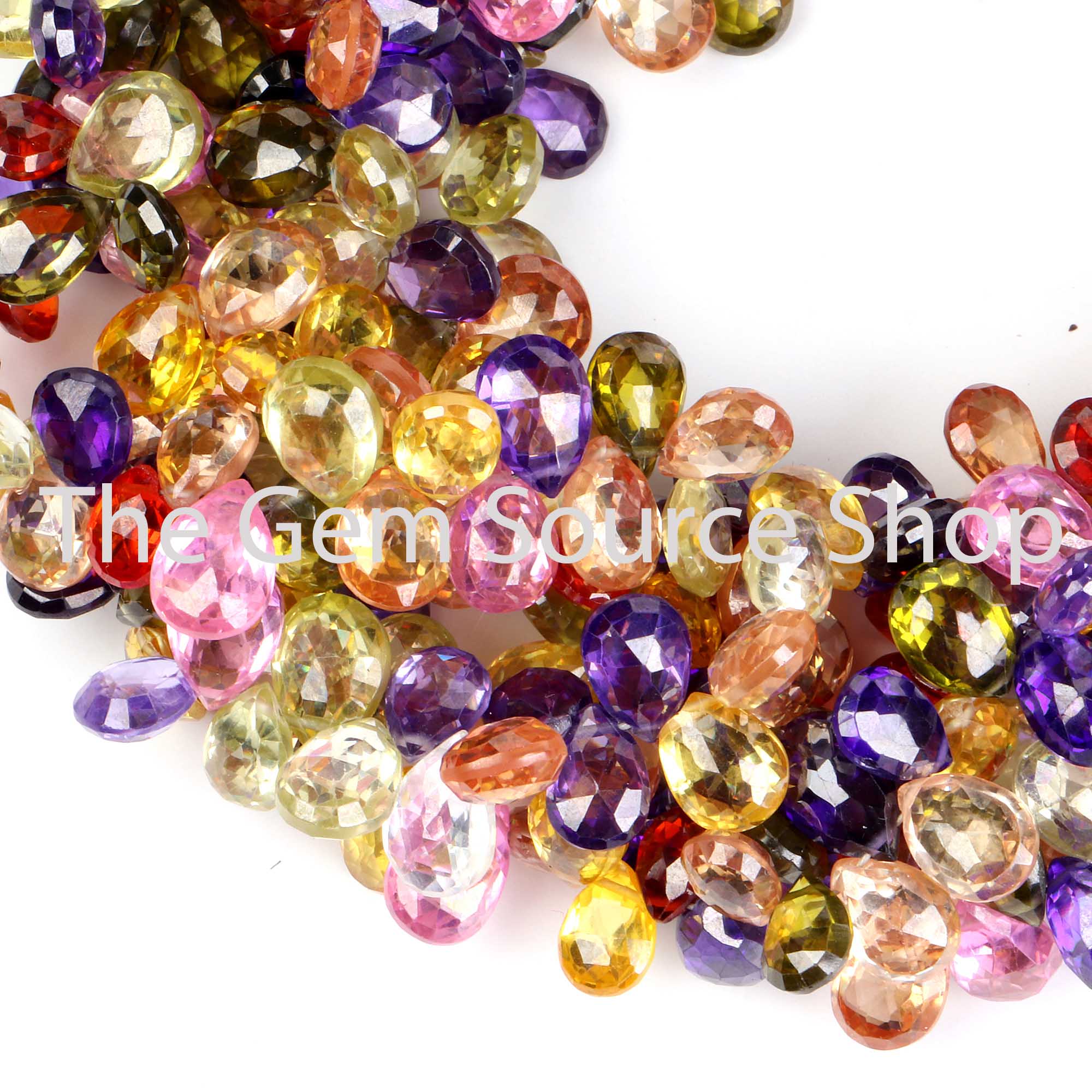 Multi Disco Cubic Zirconia 