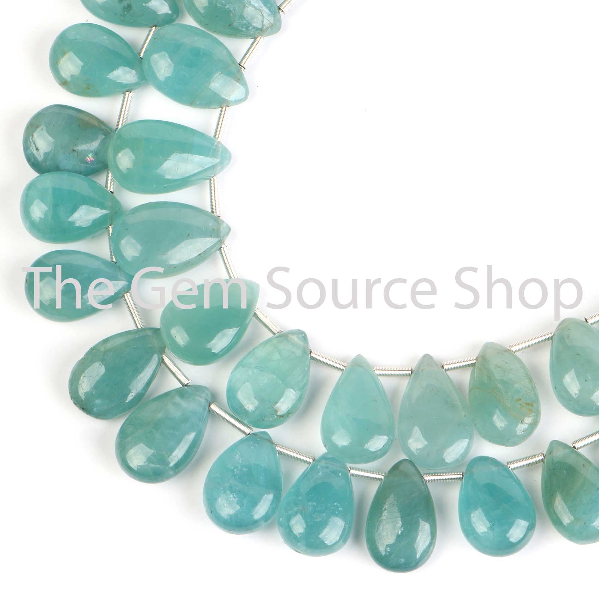 Natural Grandidierite Beads, Grandidierite Smooth Pear Shape Beads, Grandidierite Gemstone Beads